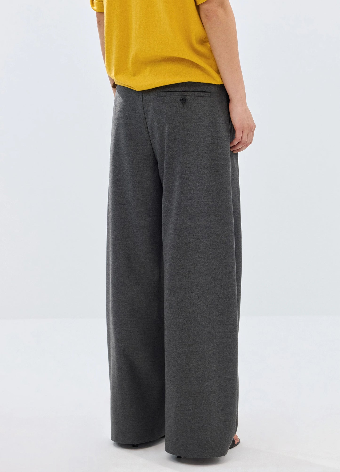 Pleated Loose Trousers