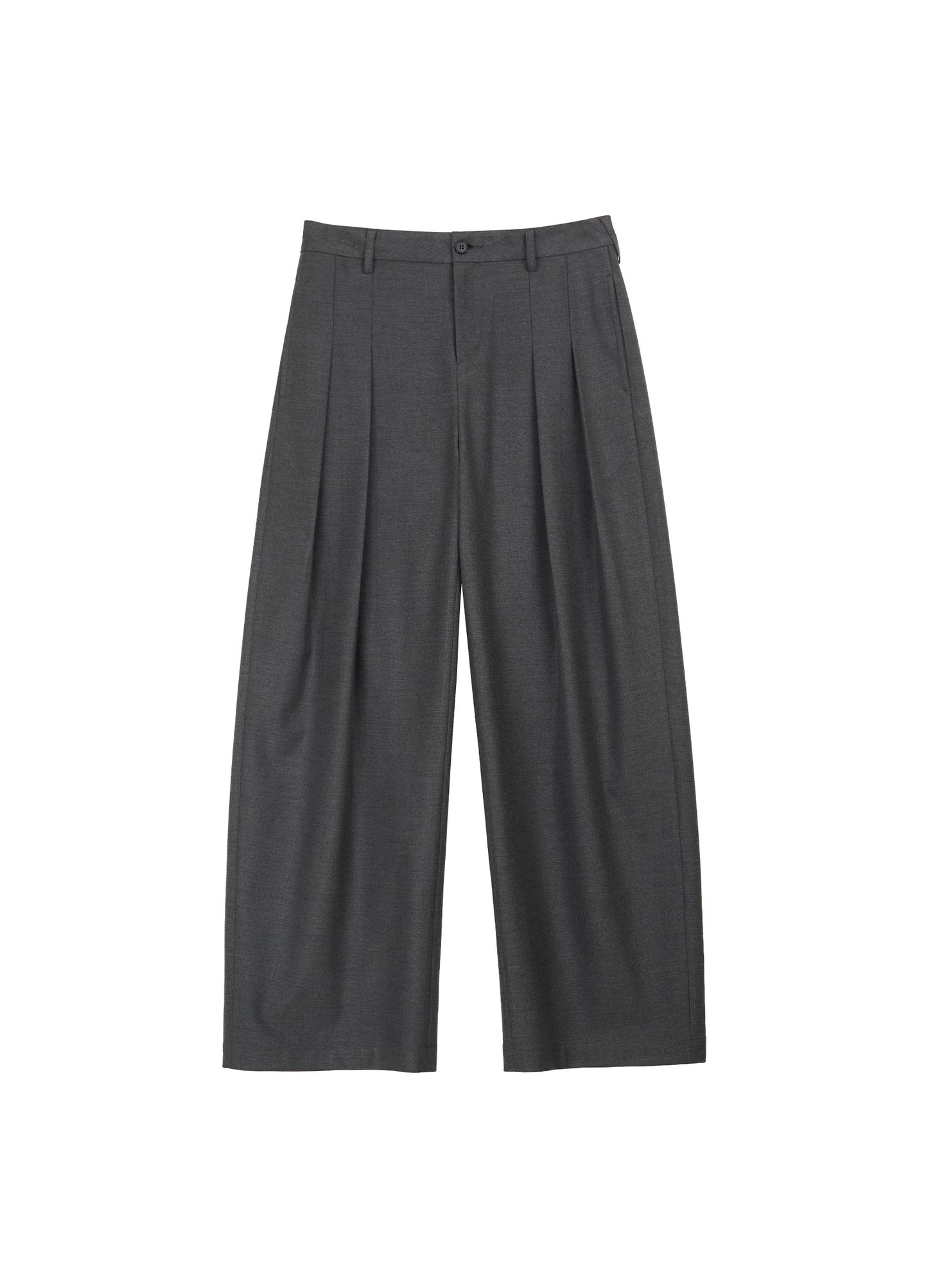 Pleated Loose Trousers