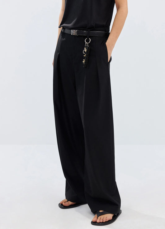 Pleated Loose Trousers