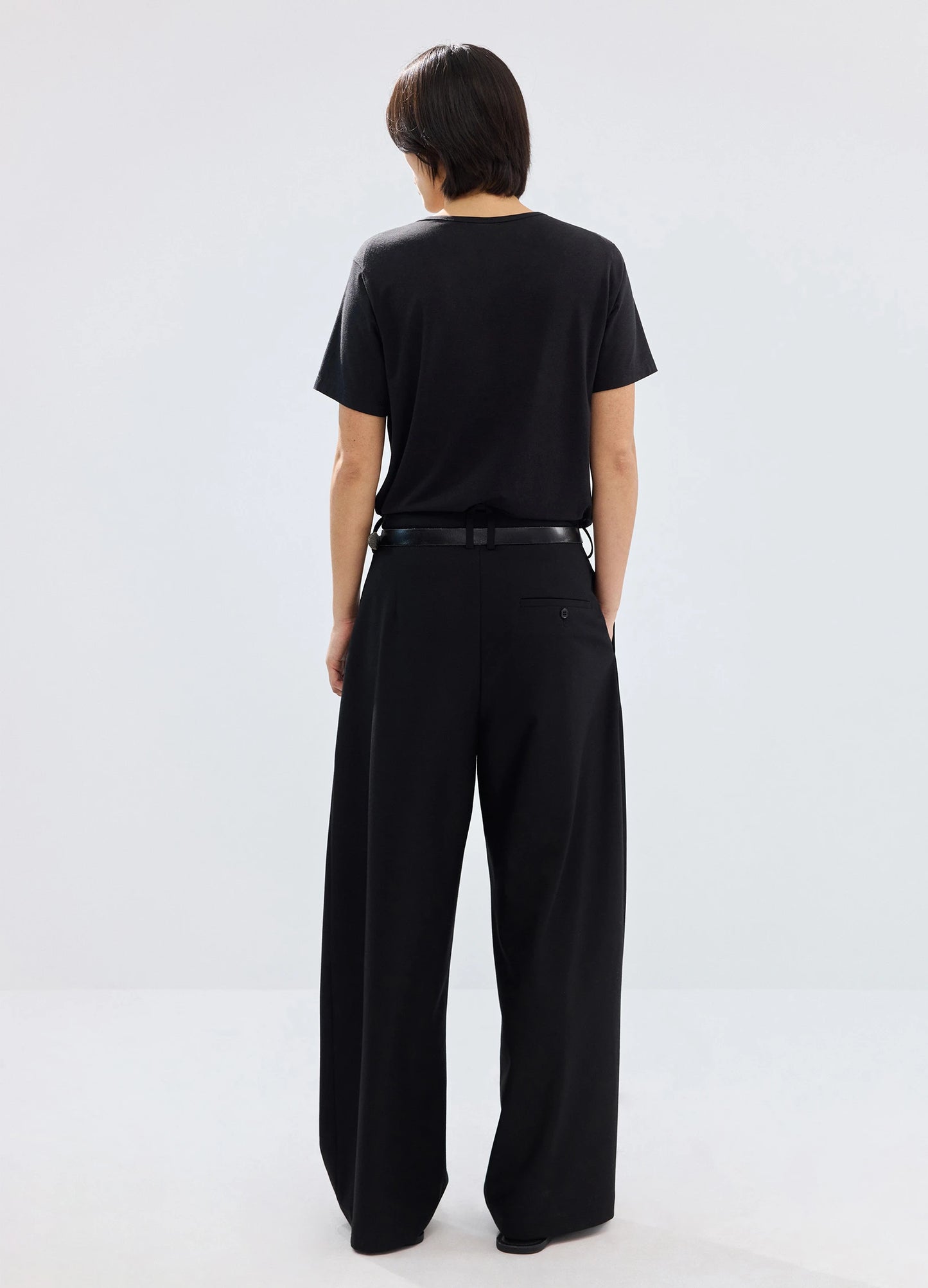 Pleated Loose Trousers