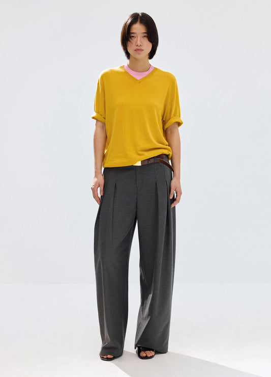 Pleated Loose Trousers