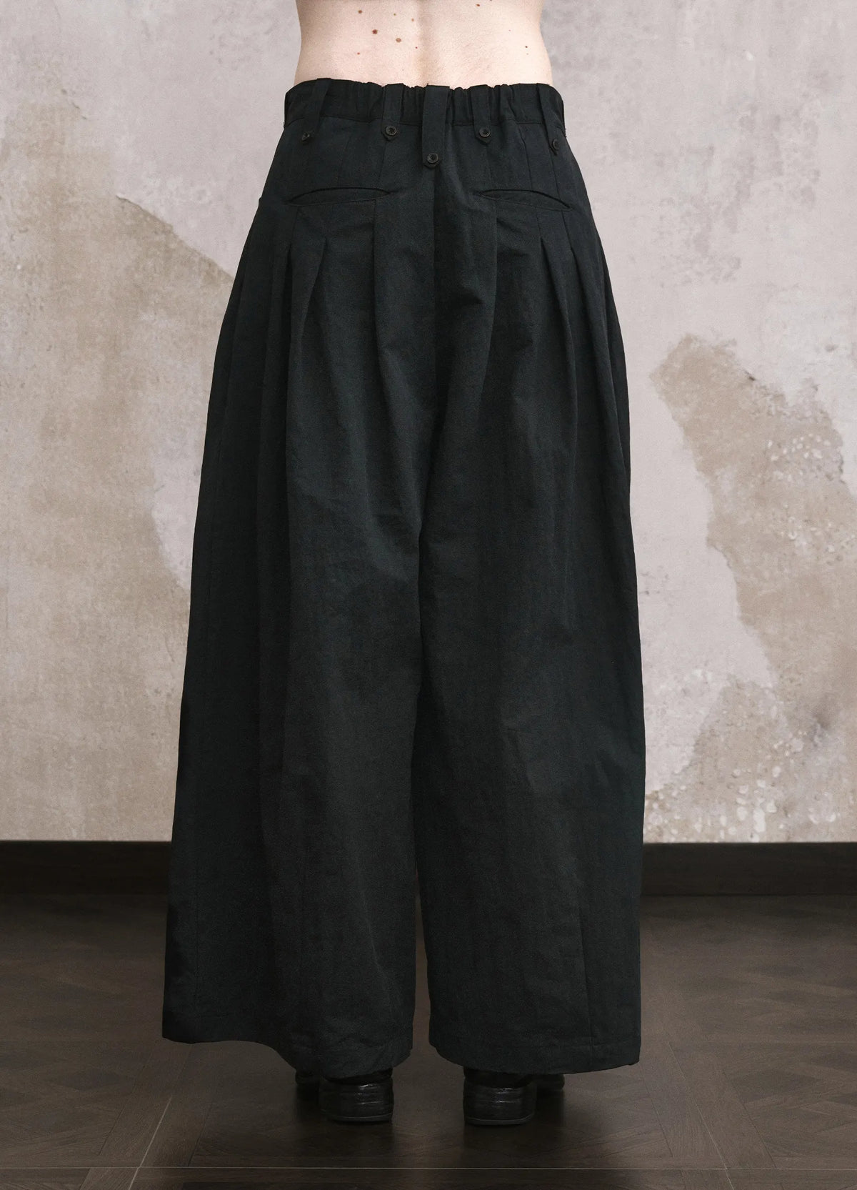 Pleated Samurai Trousers