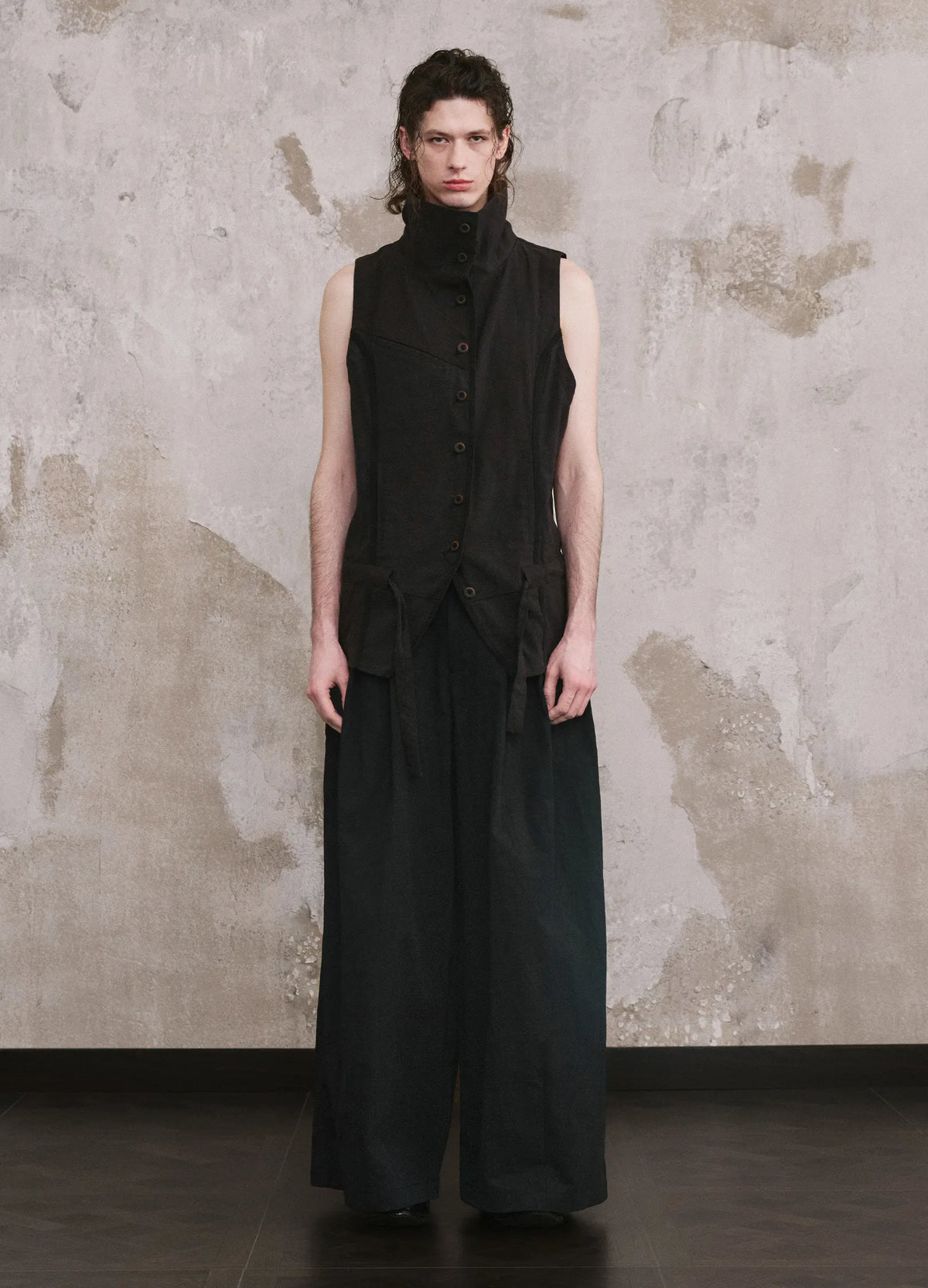 Pleated Samurai Trousers