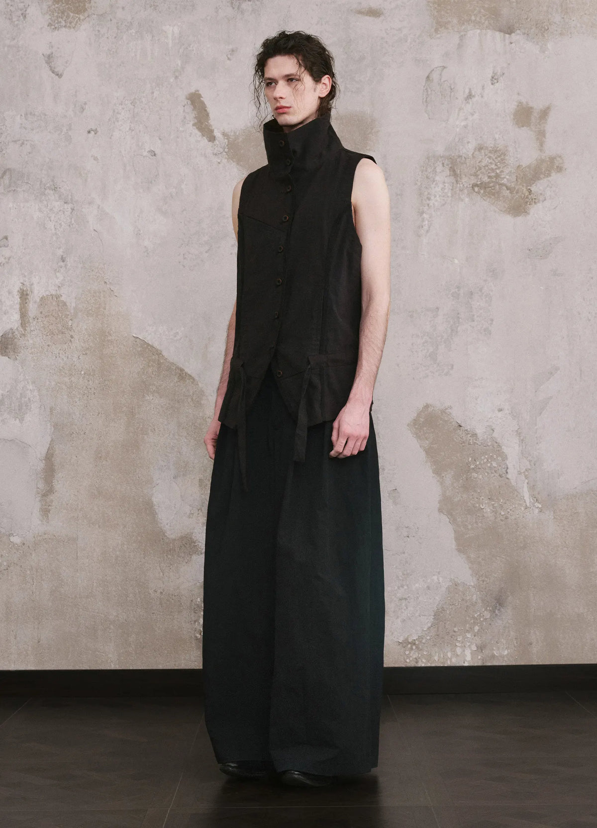 Pleated Samurai Trousers