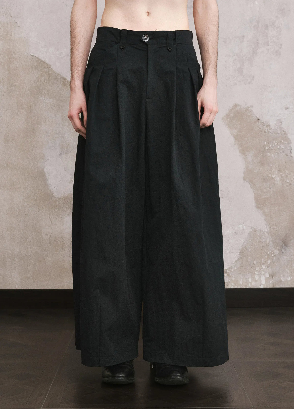 Pleated Samurai Trousers