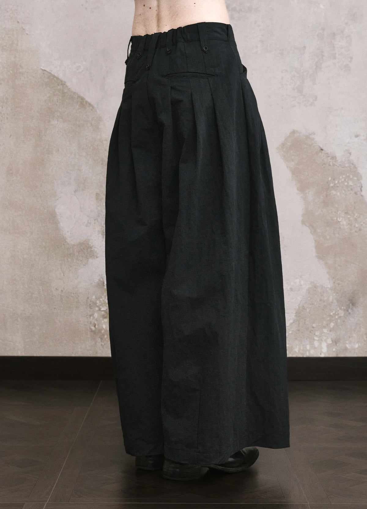Pleated Samurai Trousers