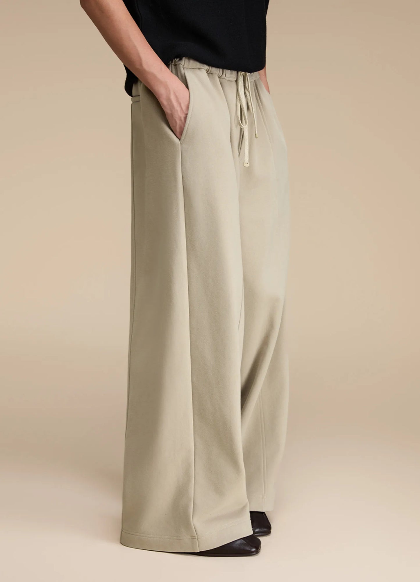 Pleated Sweats