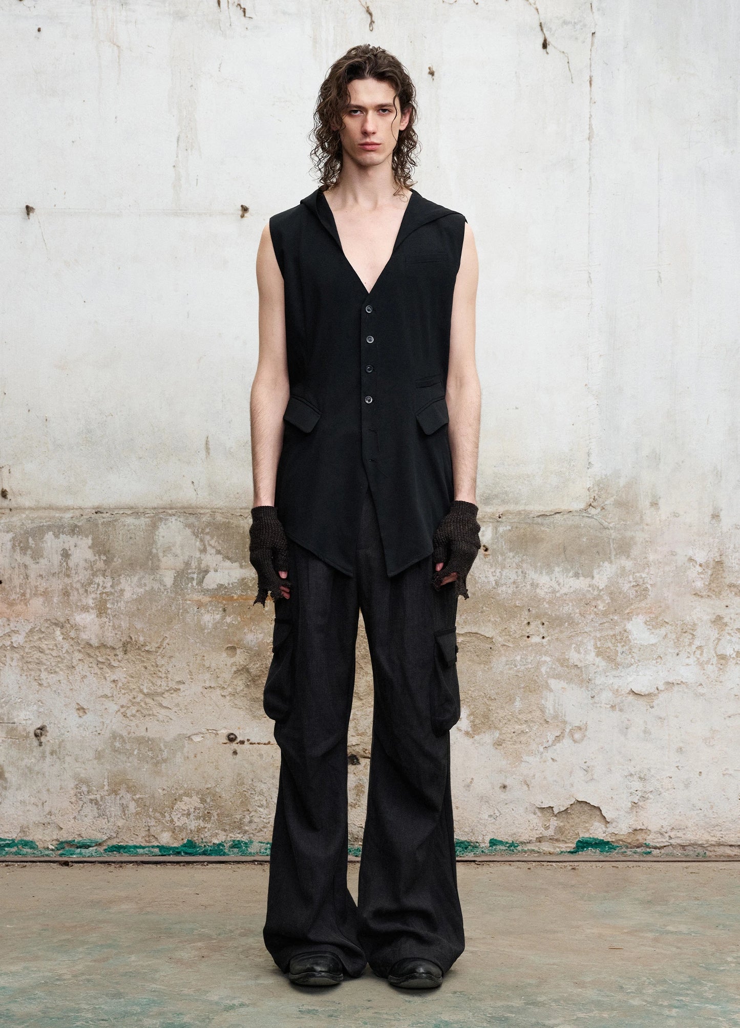 Pleated Tailored Trousers