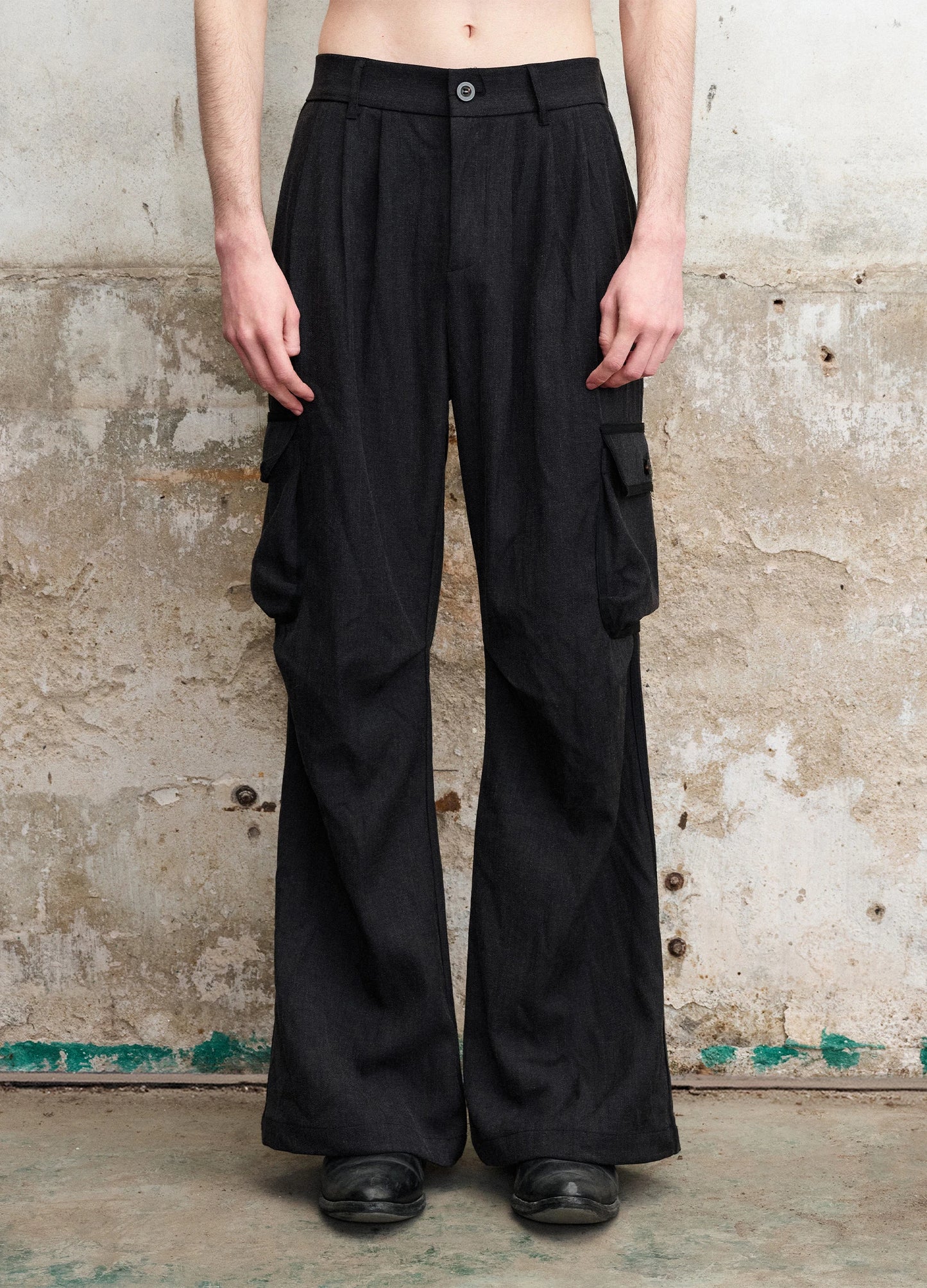Pleated Tailored Trousers
