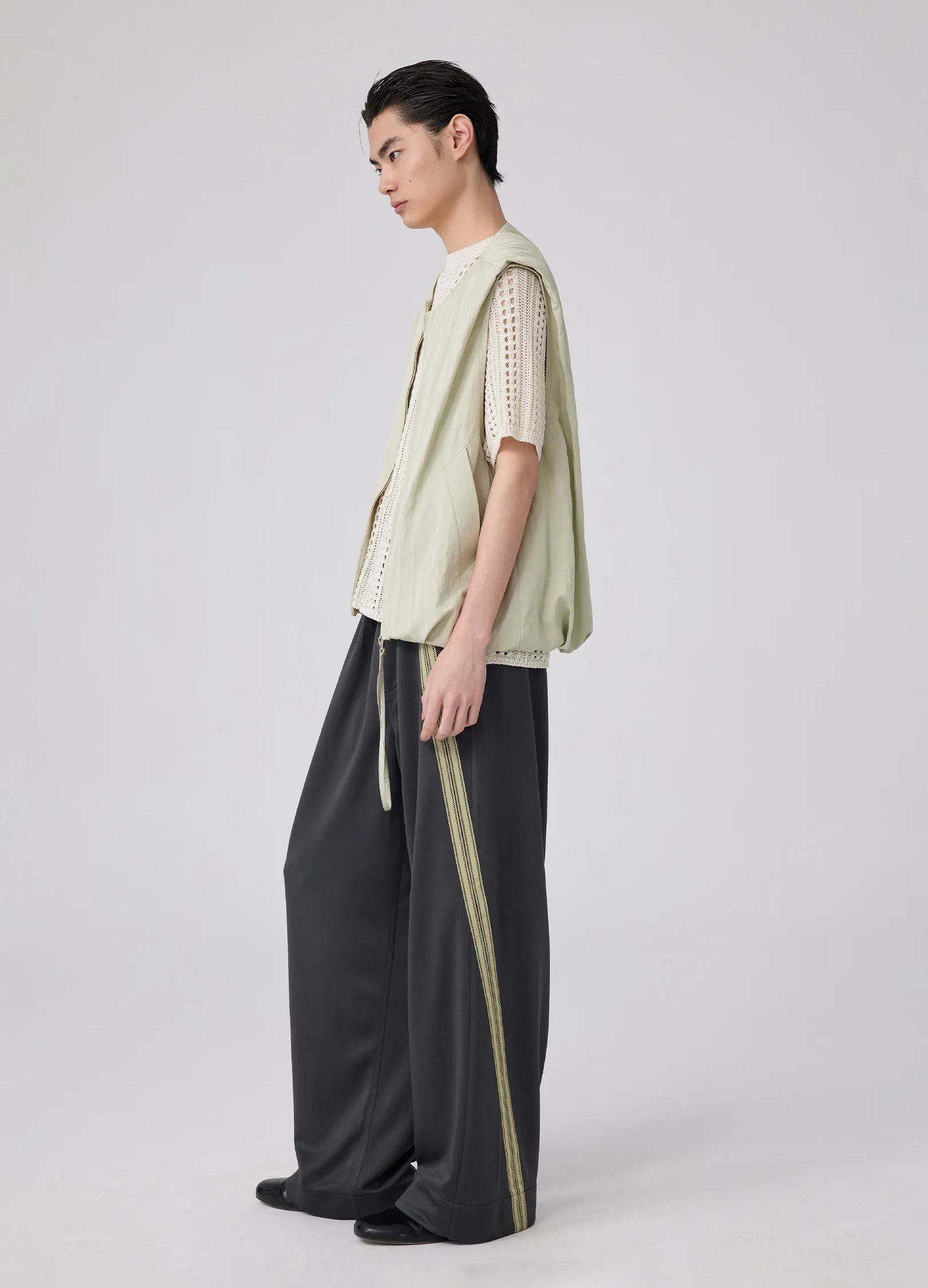 Pleated Vest