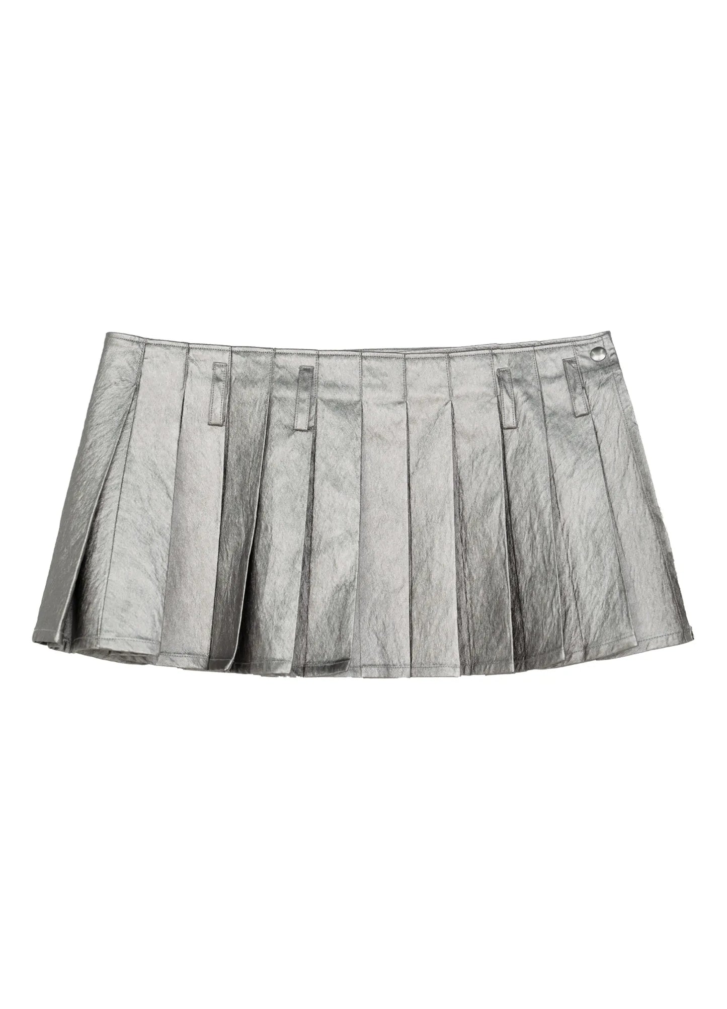 Pleated Miniskirt