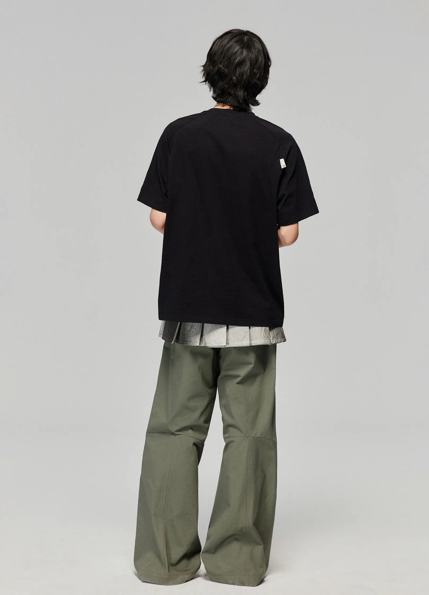 Pleated Miniskirt