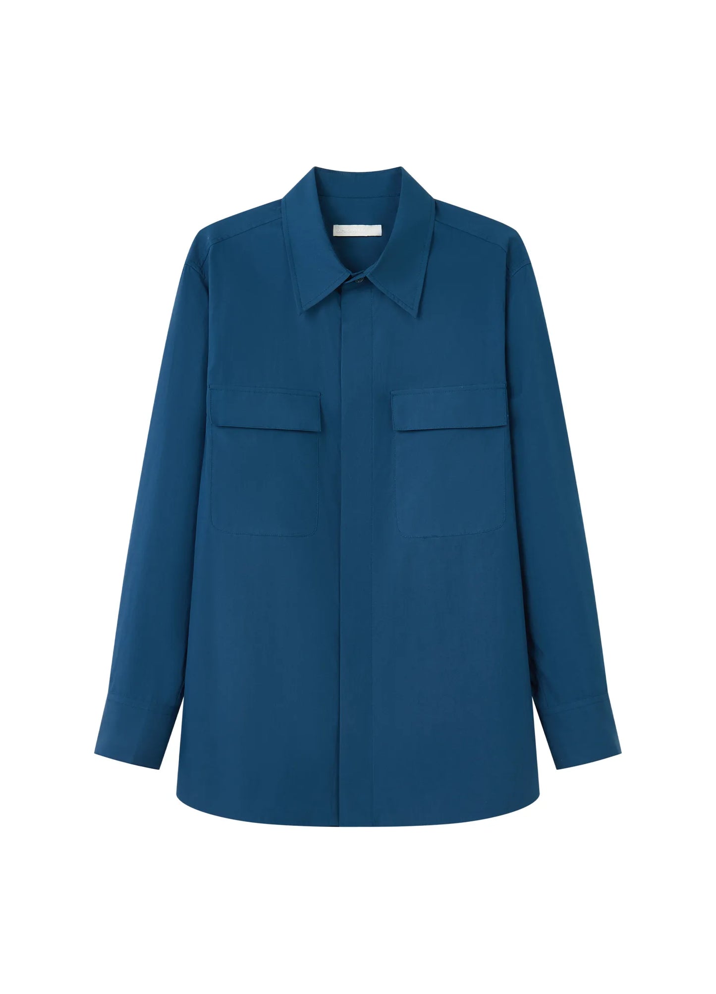 Pointed Collar Overshirt