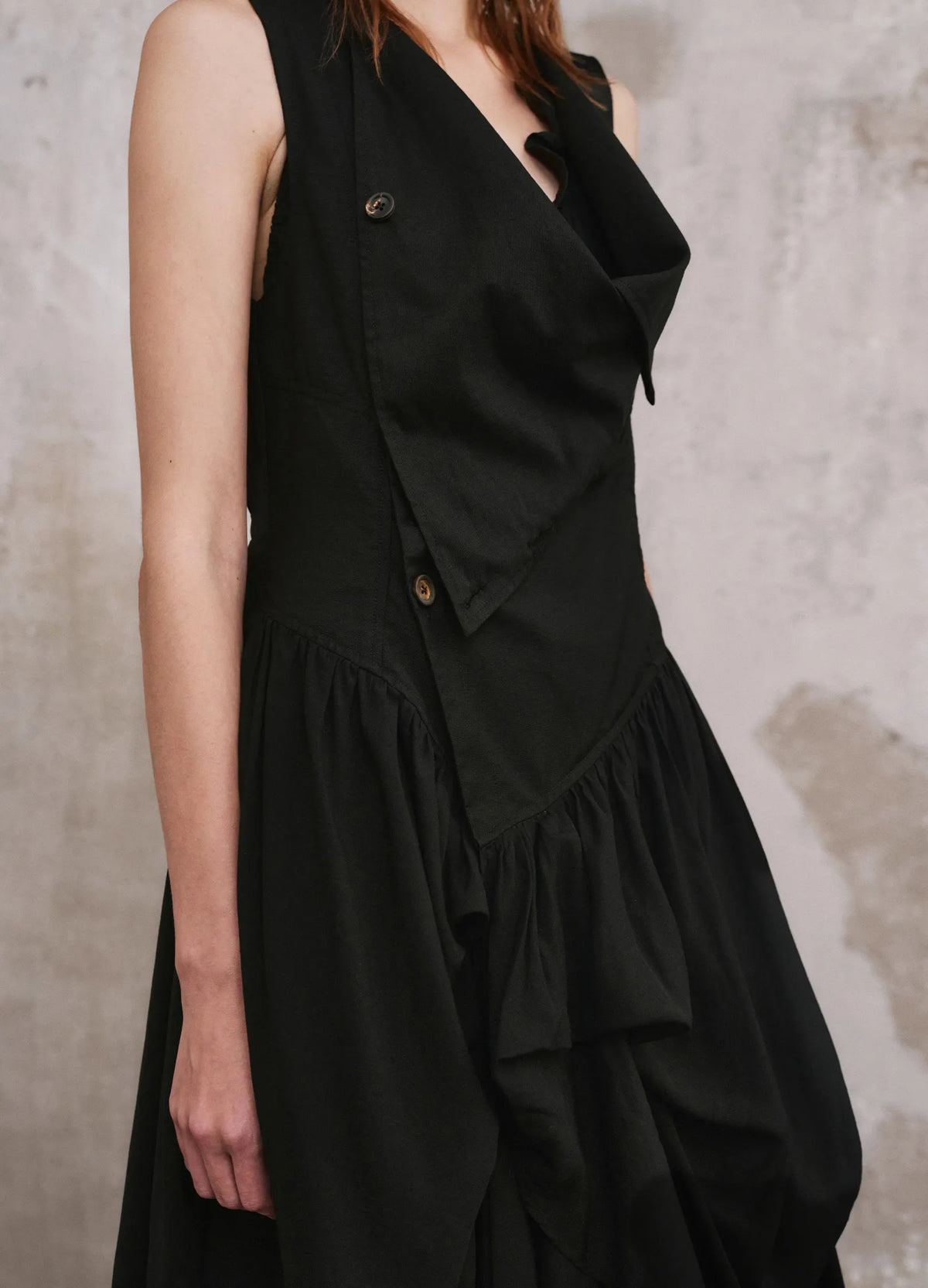 Pointed Open Robe
