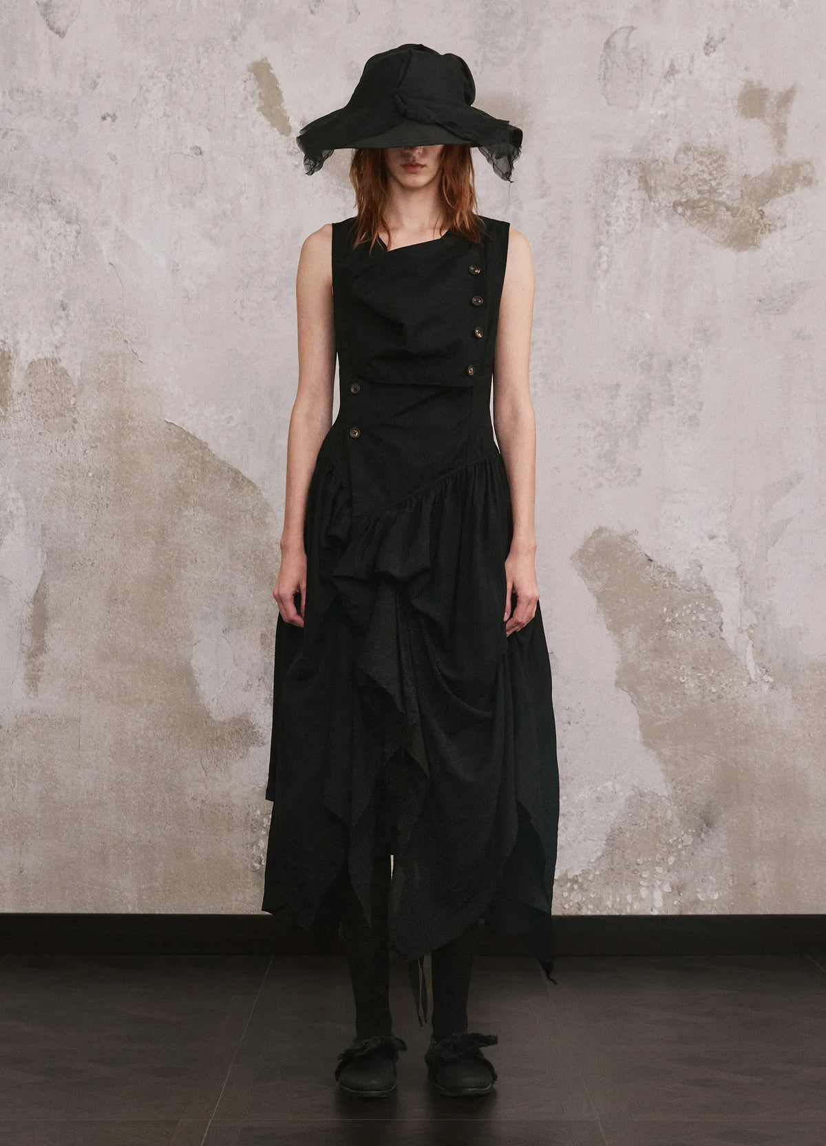 Pointed Open Robe