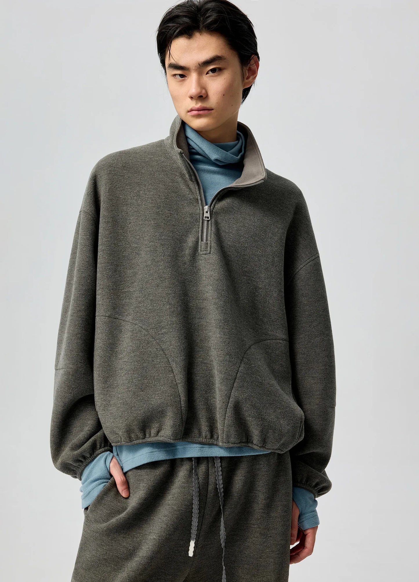 Puff Quarter Zip Hoodie