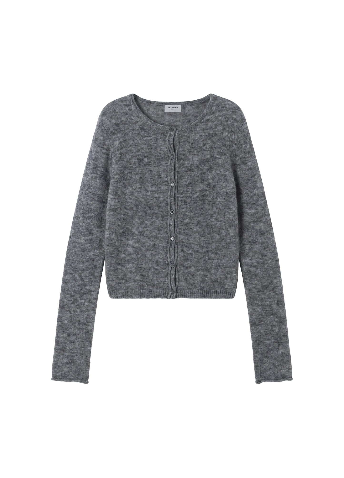 Puffed Wool Cardigan