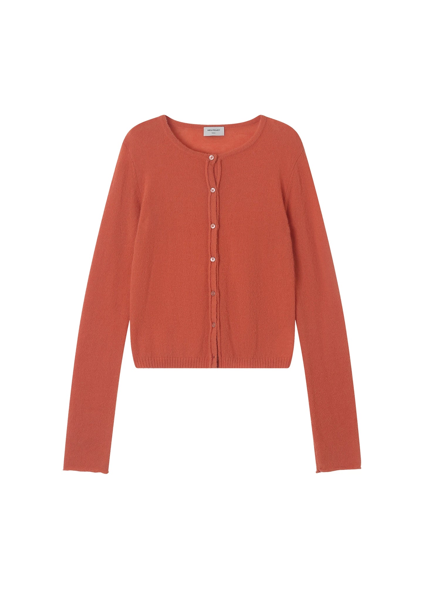 Puffed Wool Cardigan