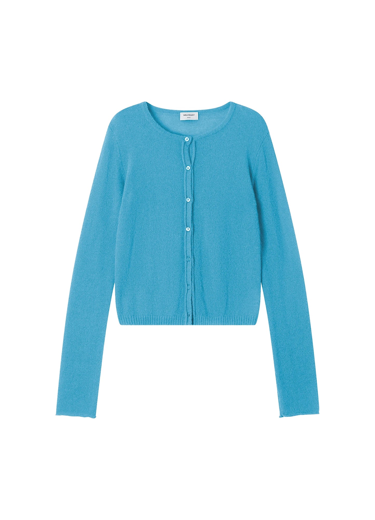 Puffed Wool Cardigan