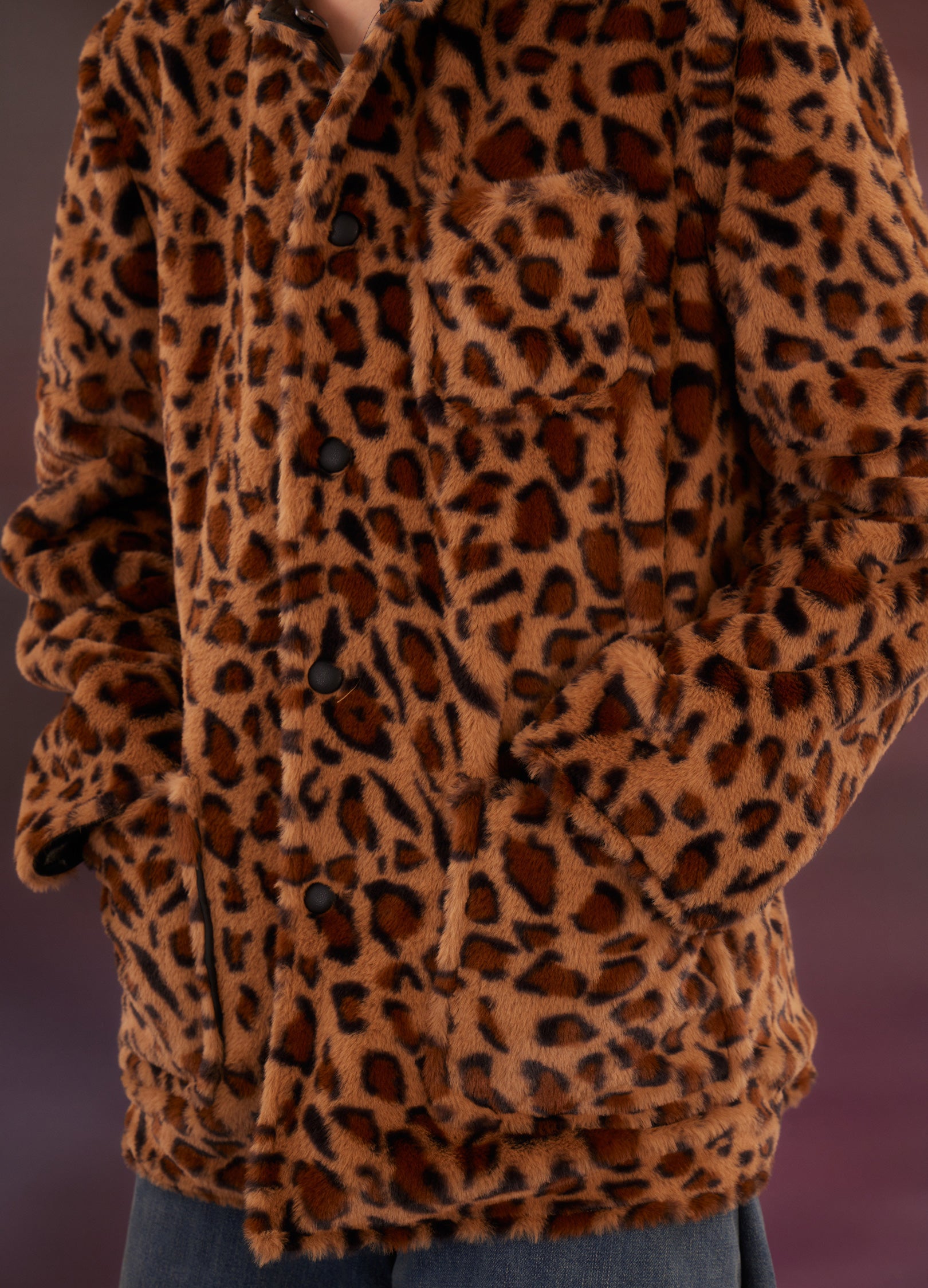 Reversible Leopard Jacket – VERSEAS