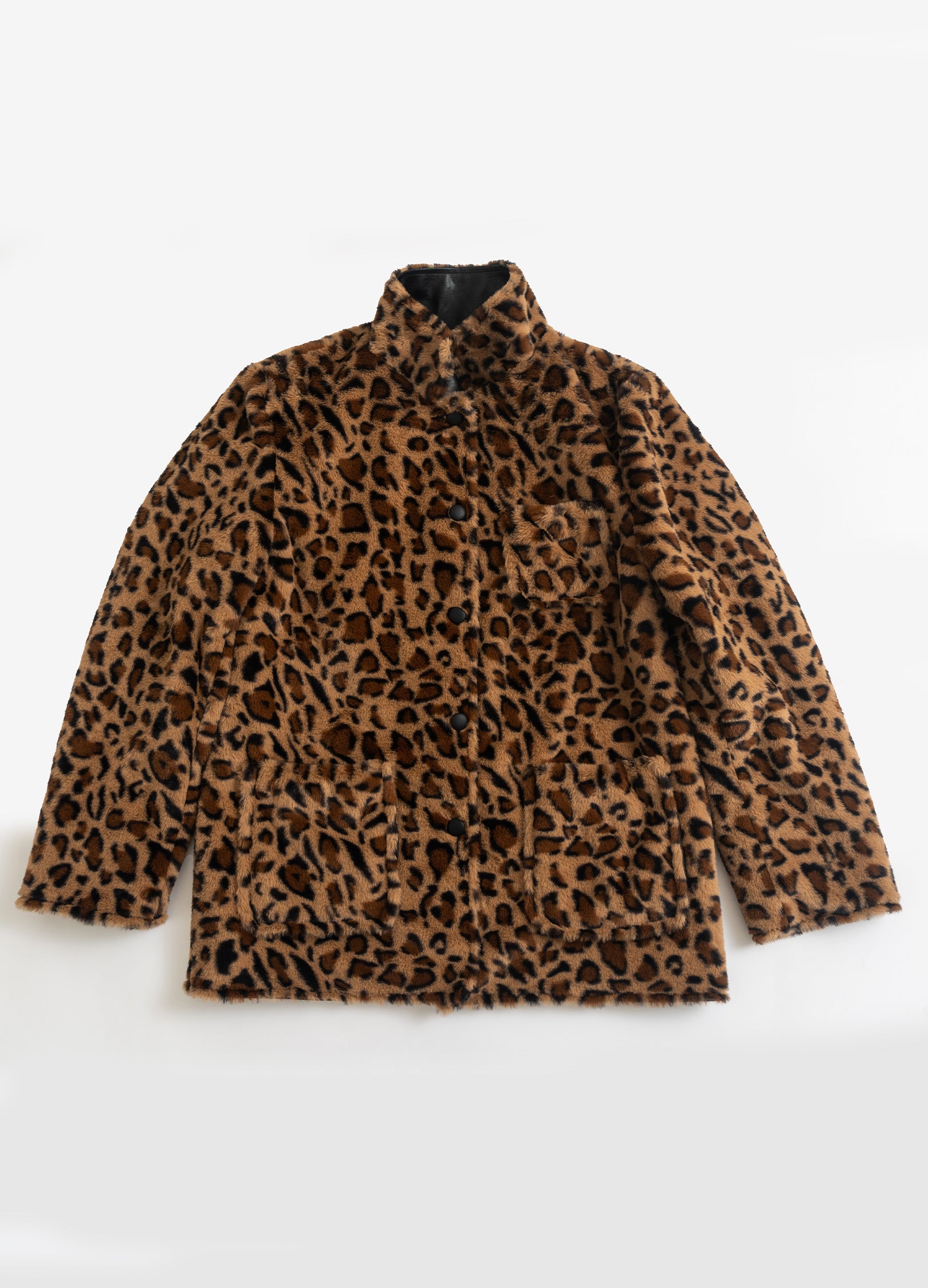 Reversible Leopard Jacket – VERSEAS