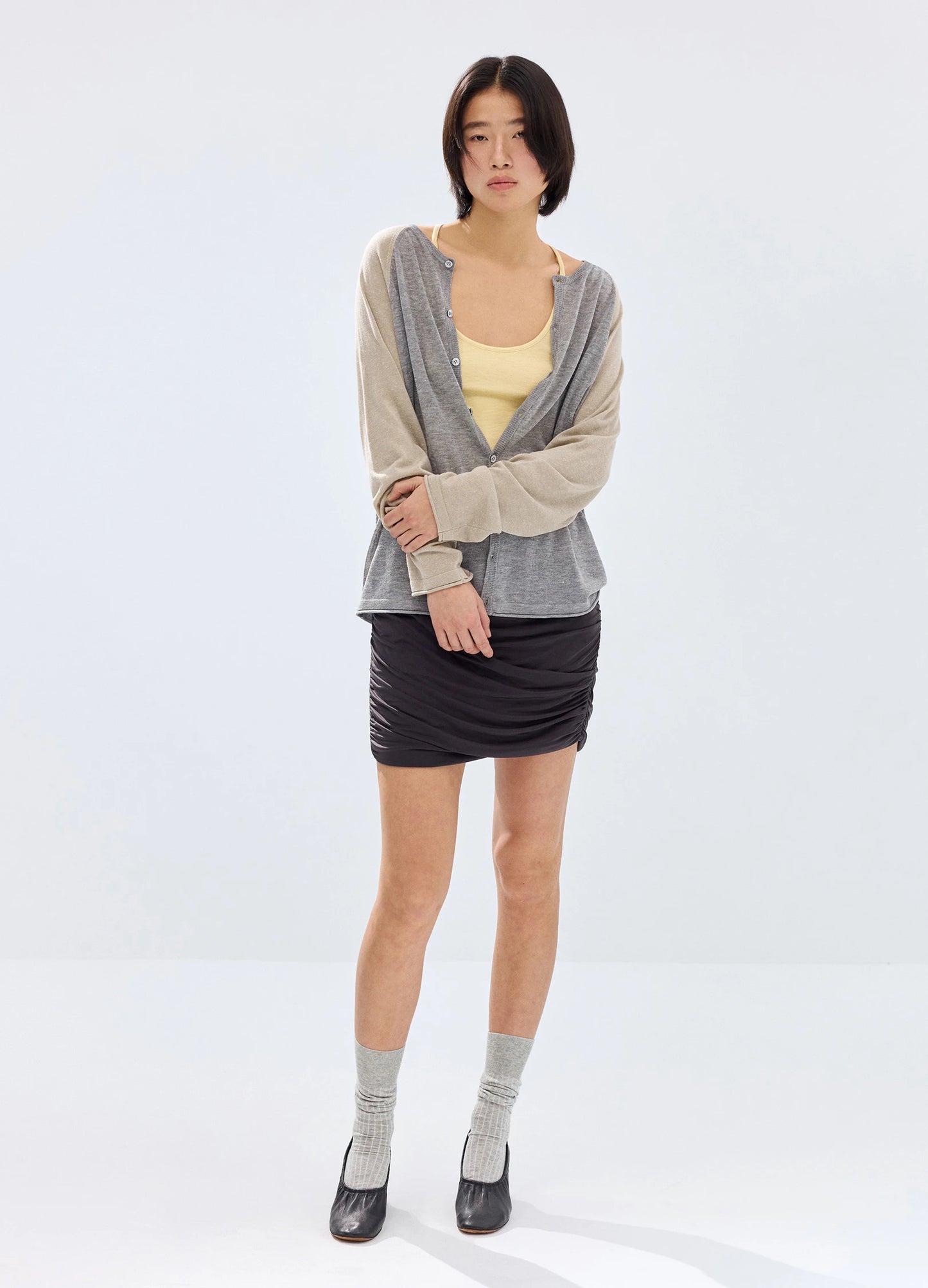 Raglan Linen Cardigan