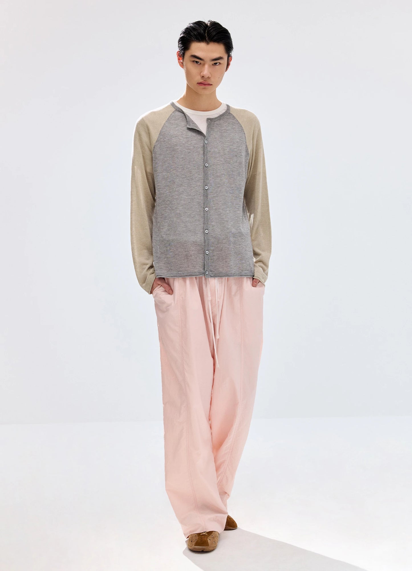 Raglan Linen Cardigan
