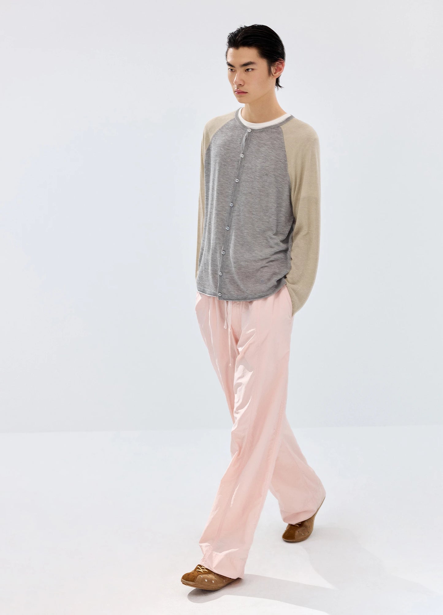 Raglan Linen Cardigan