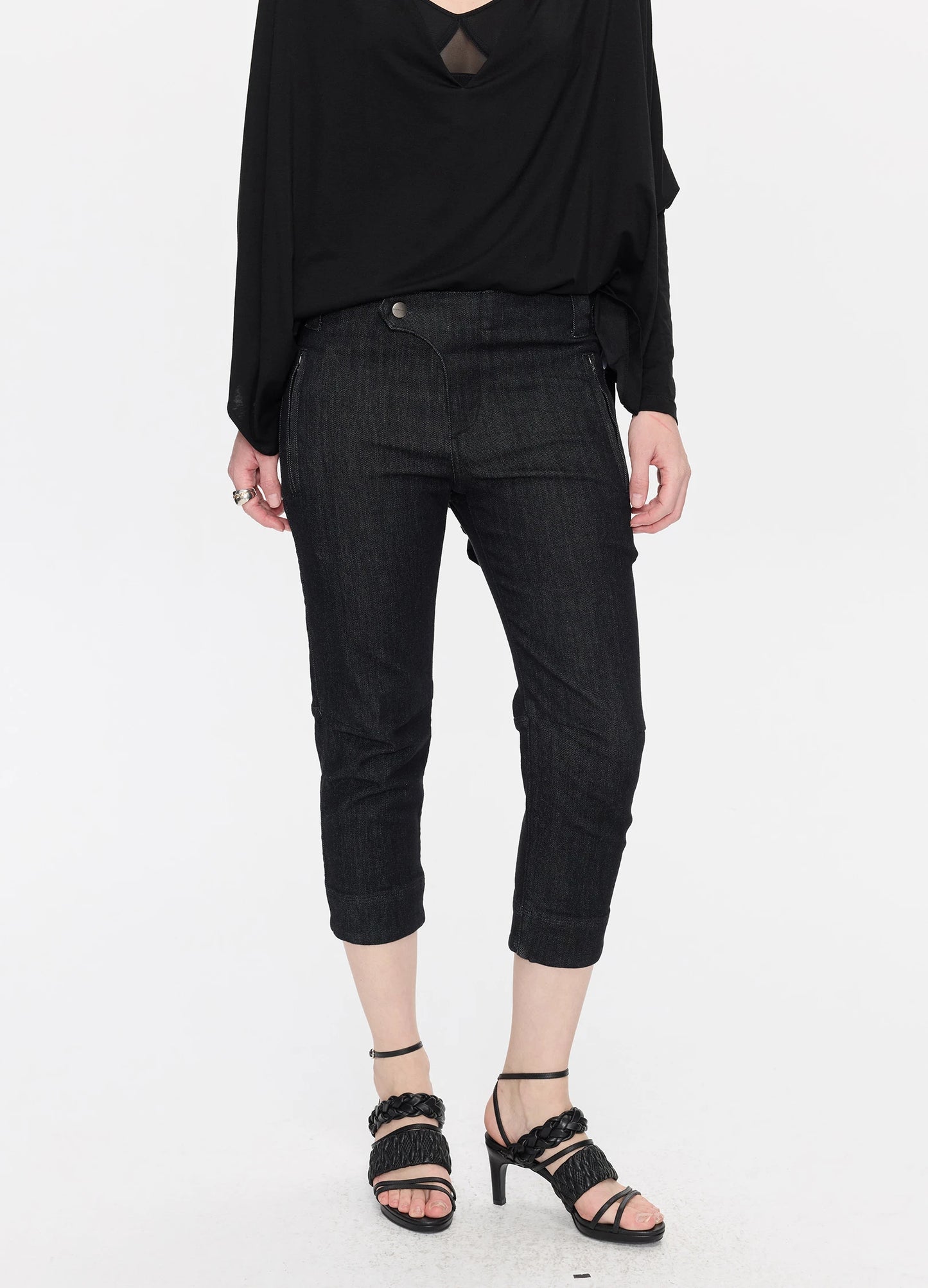 Raw Cropped Denims