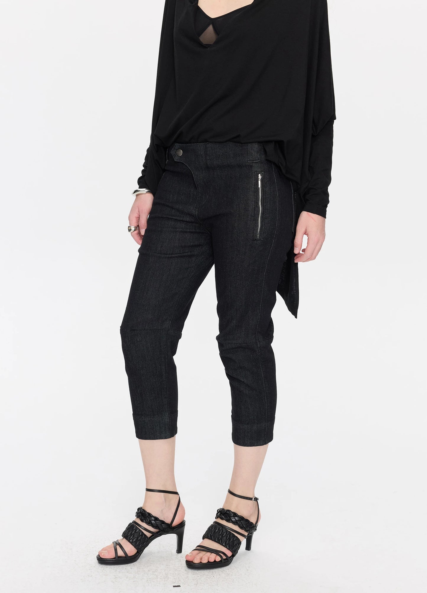 Raw Cropped Denims