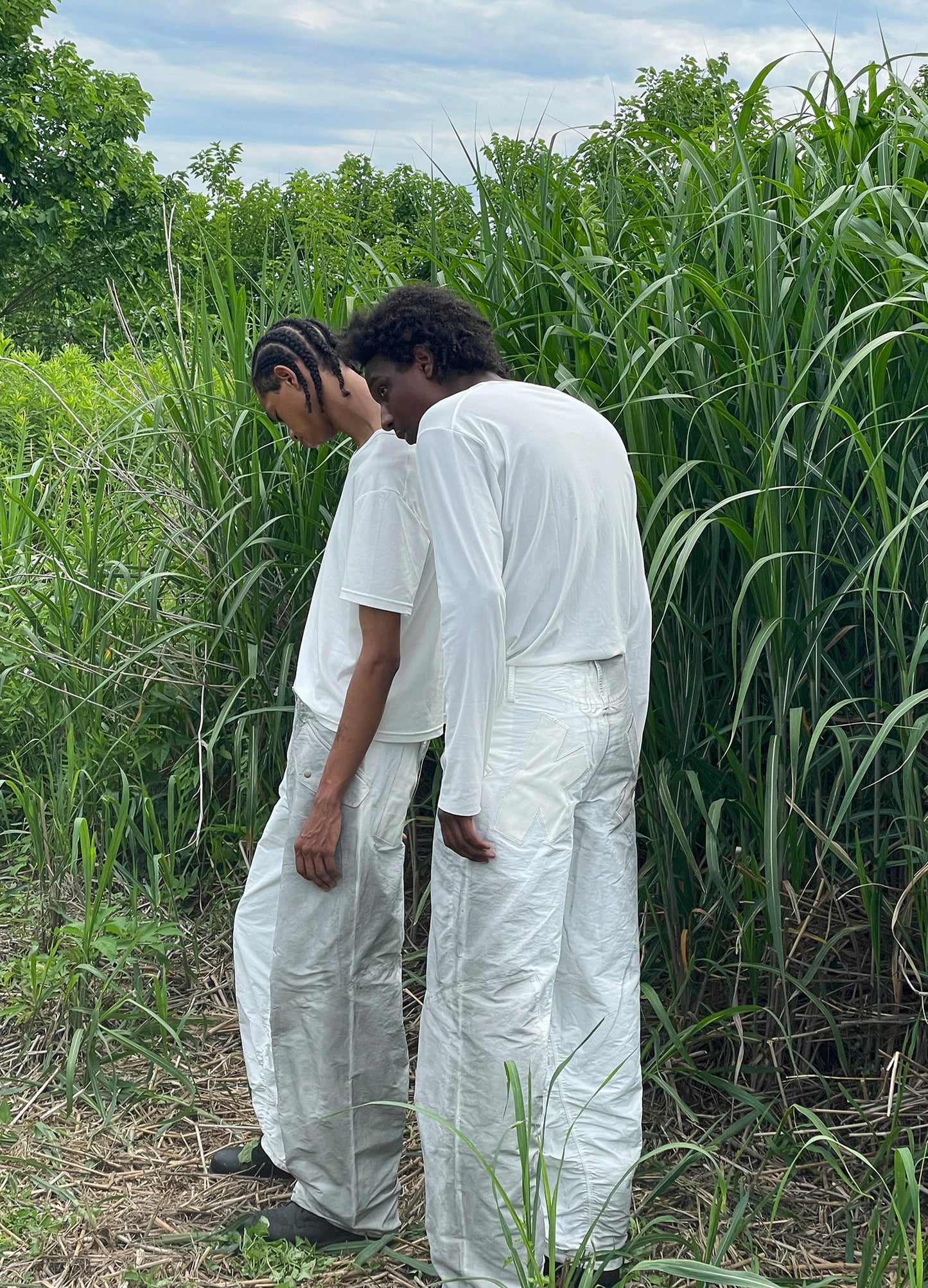 Raw Dye Trouser