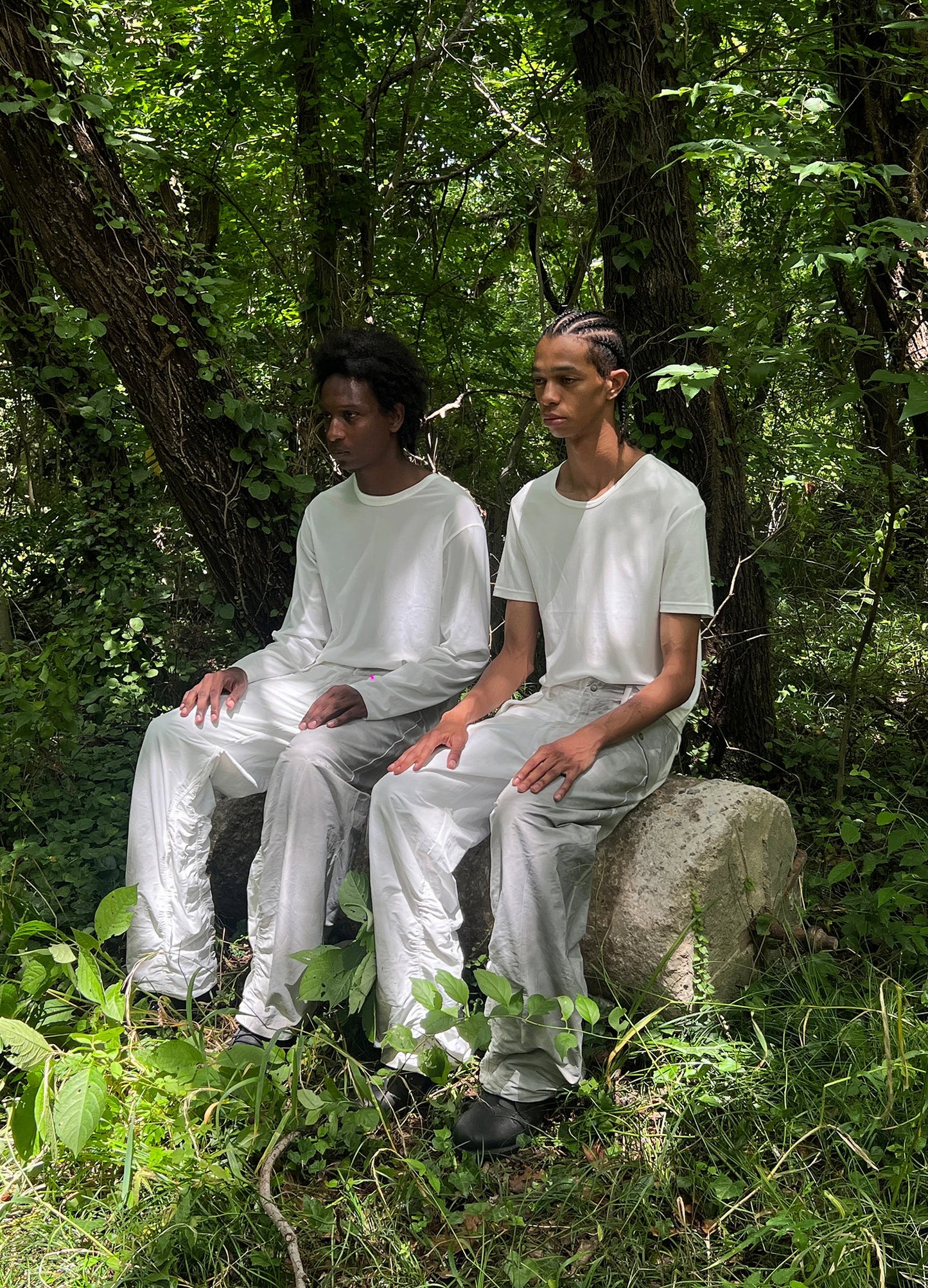 Raw Dye Trouser