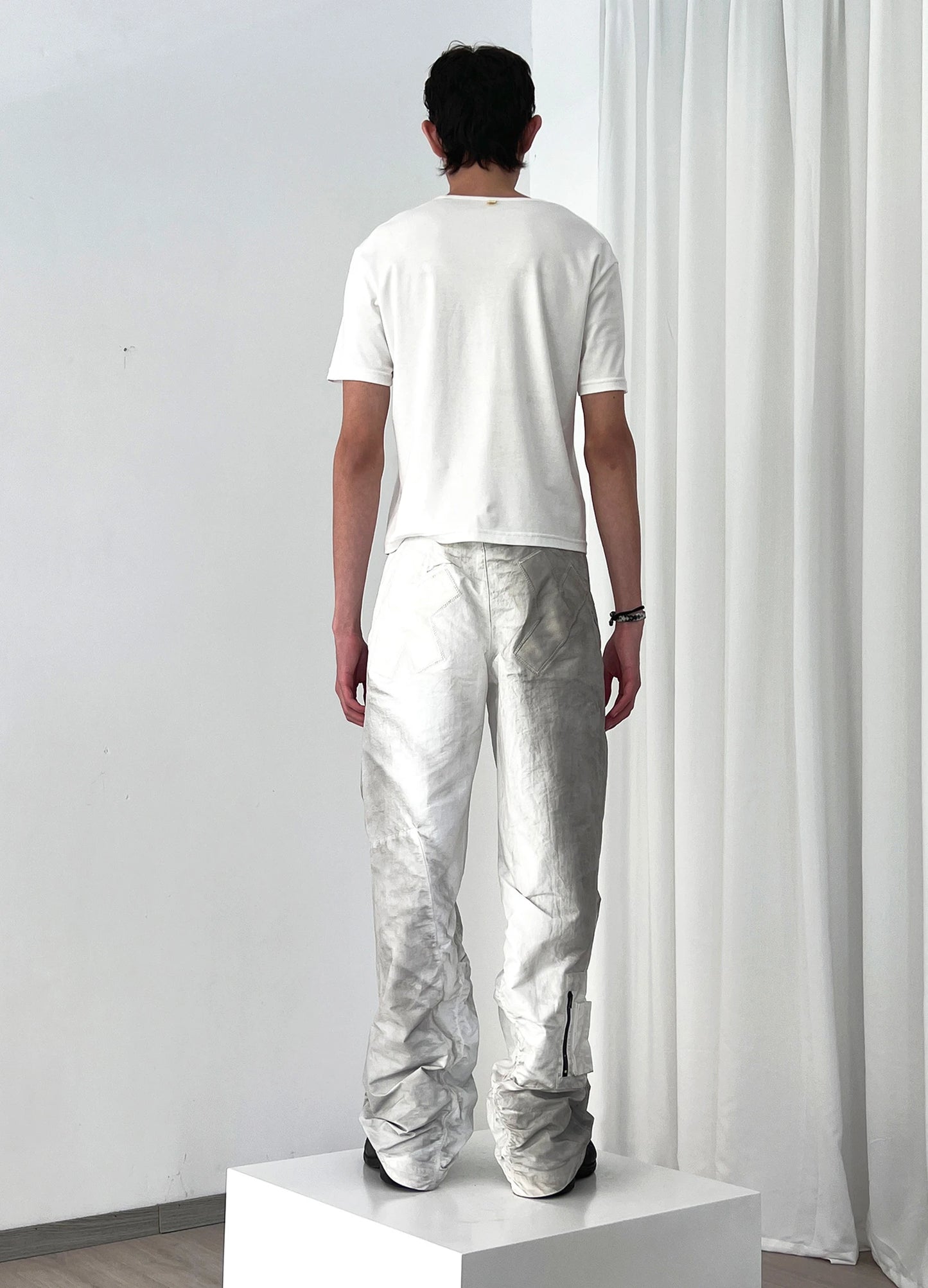 Raw Dye Trouser