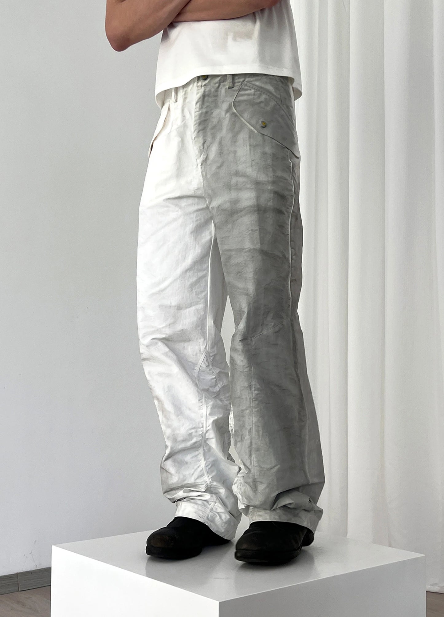 Raw Dye Trouser
