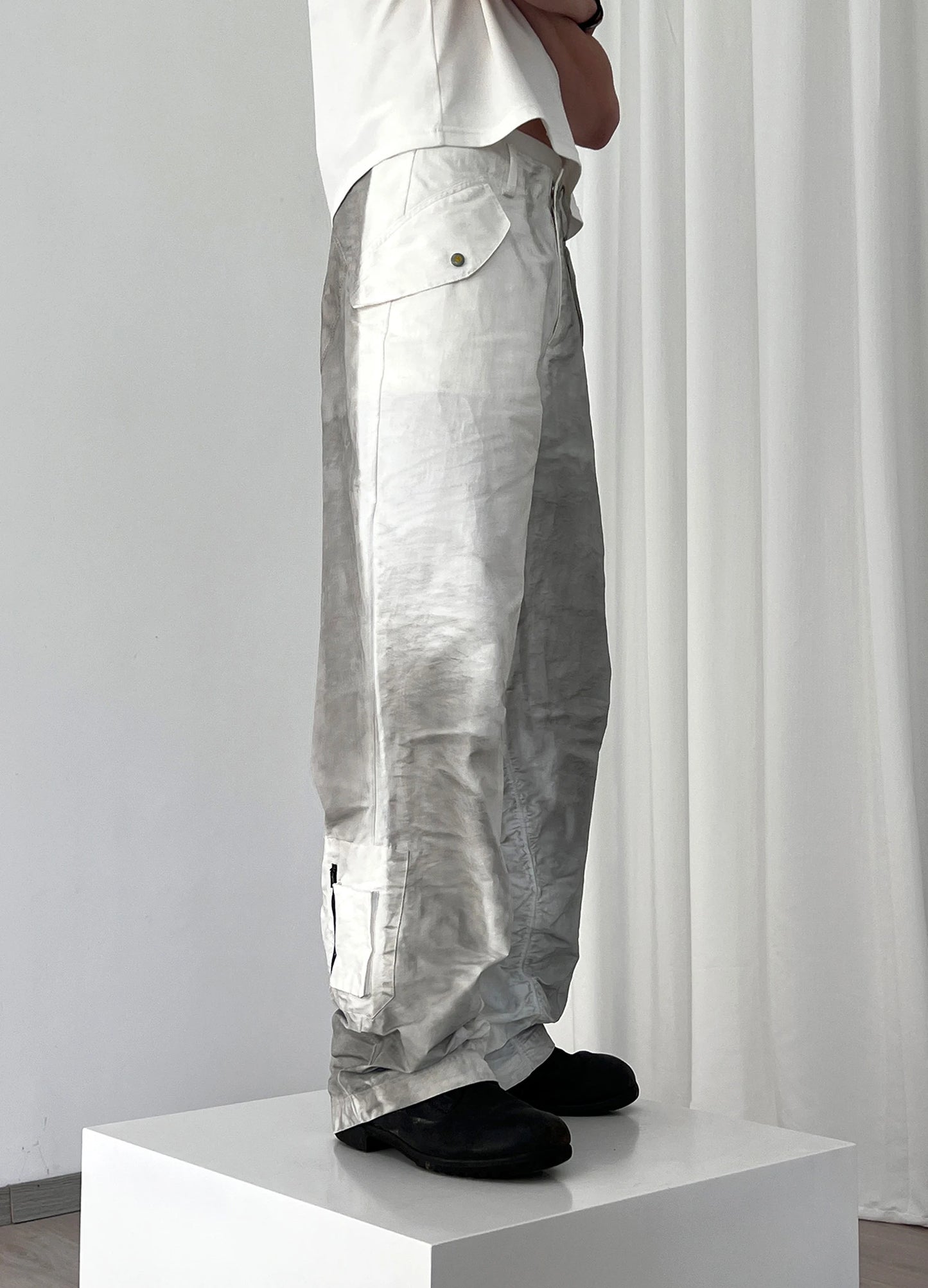 Raw Dye Trouser