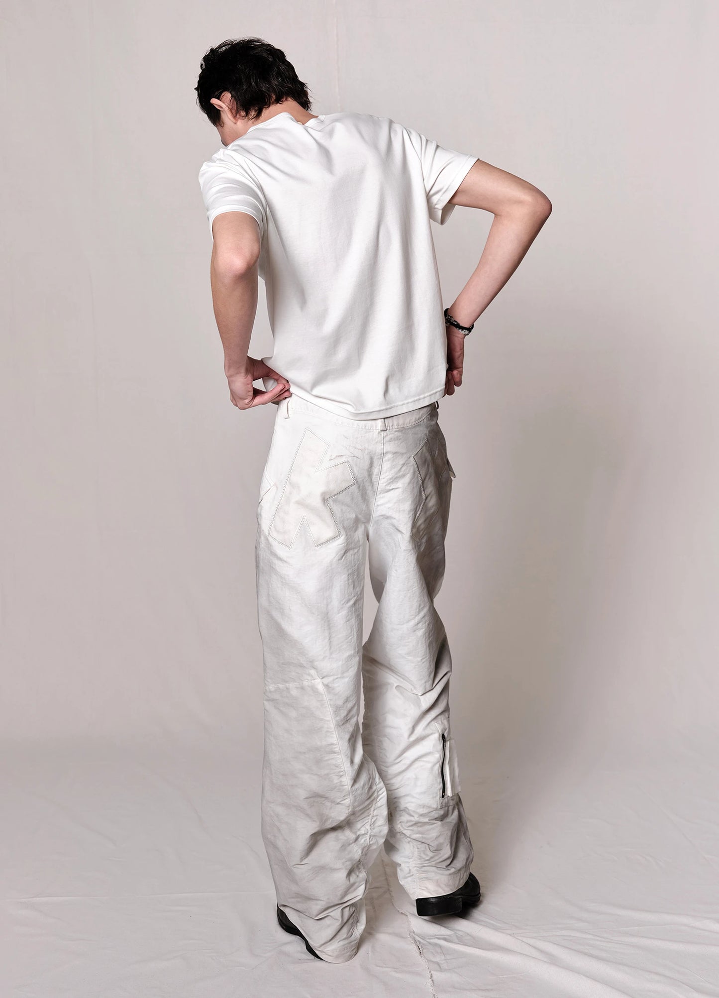 Raw Dye Trouser