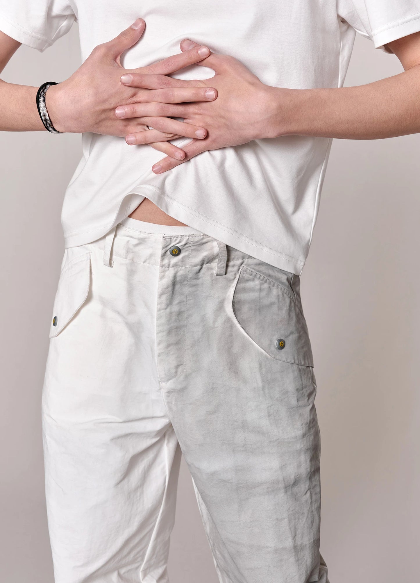 Raw Dye Trouser