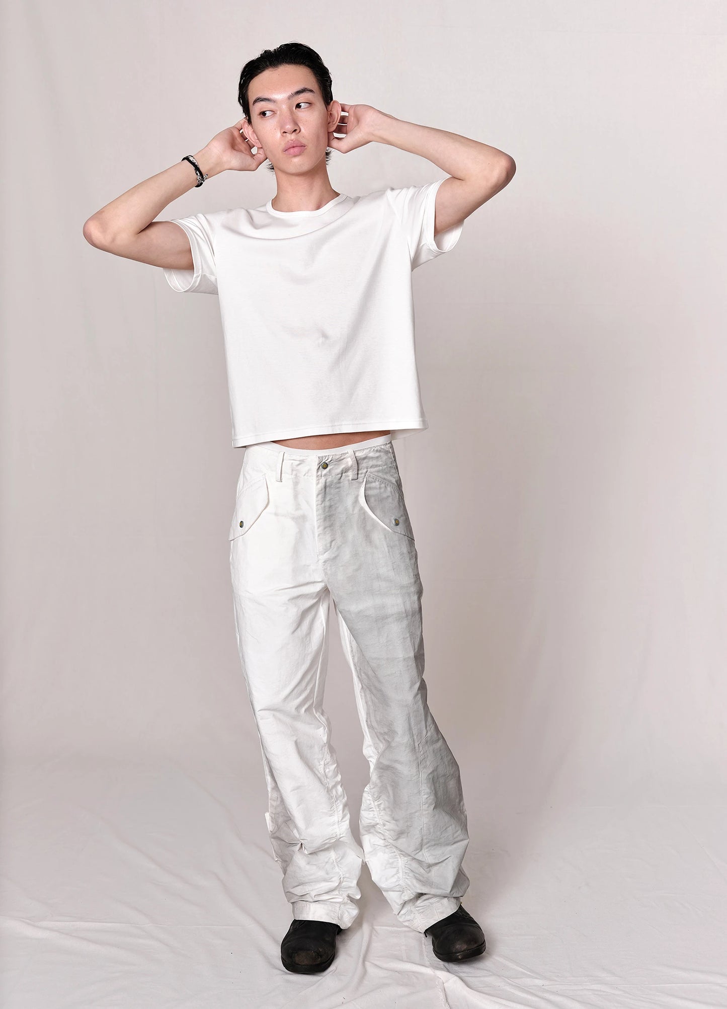 Raw Dye Trouser