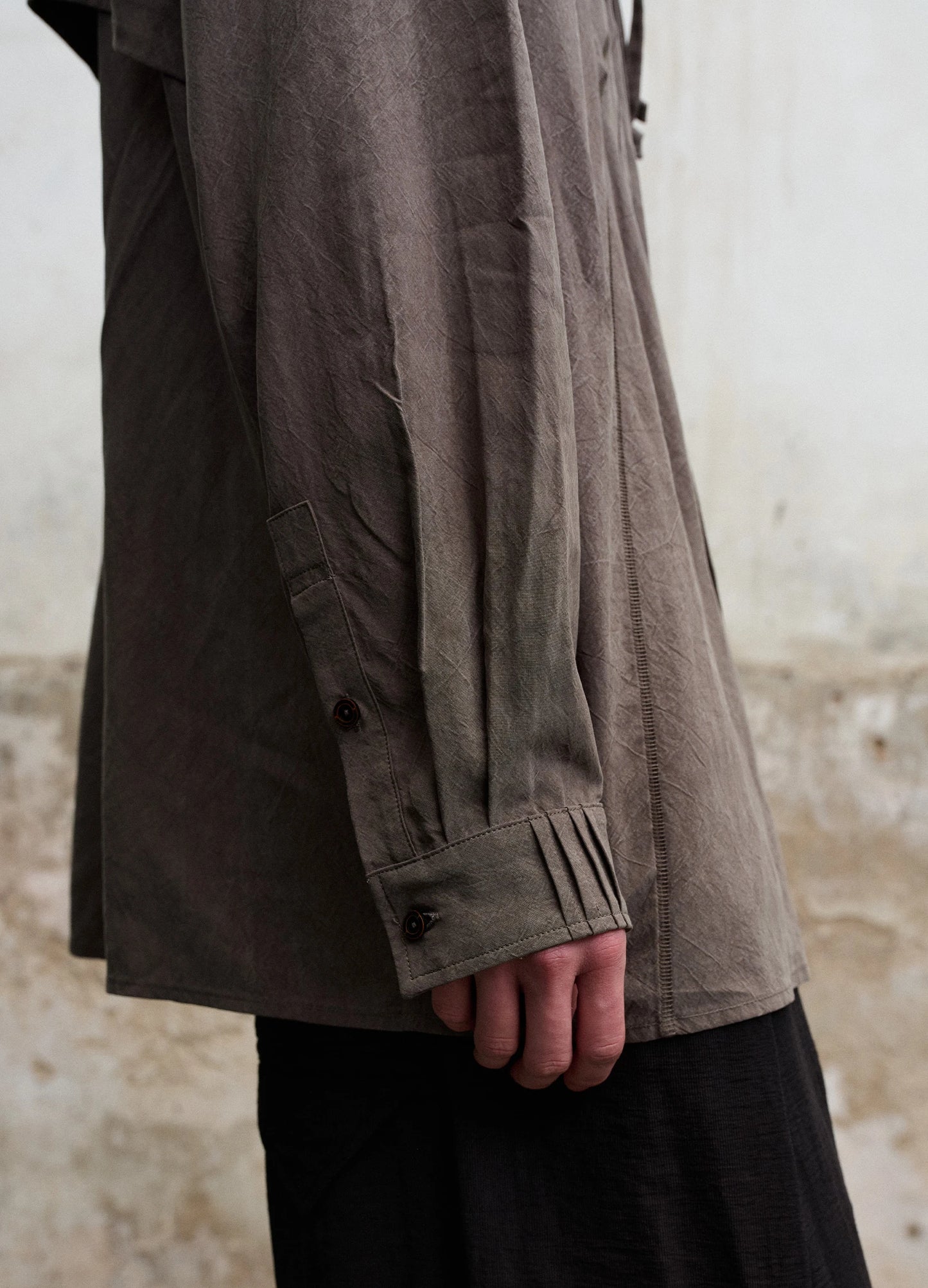 Relaxed Hooded Shirt