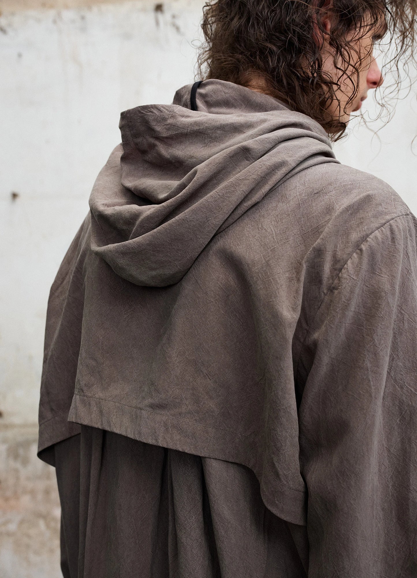 Relaxed Hooded Shirt