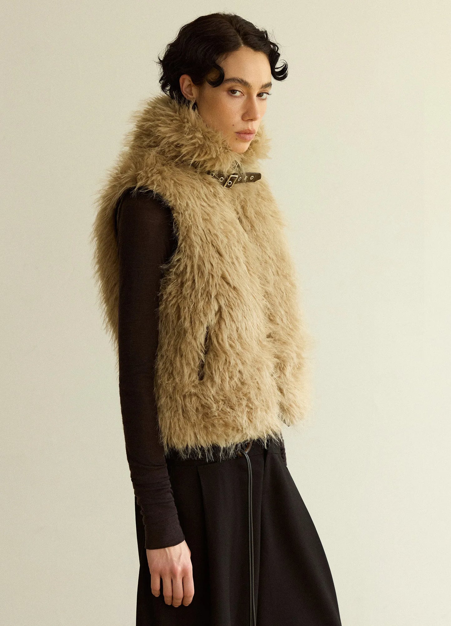 Reversible Faux Fur Vest