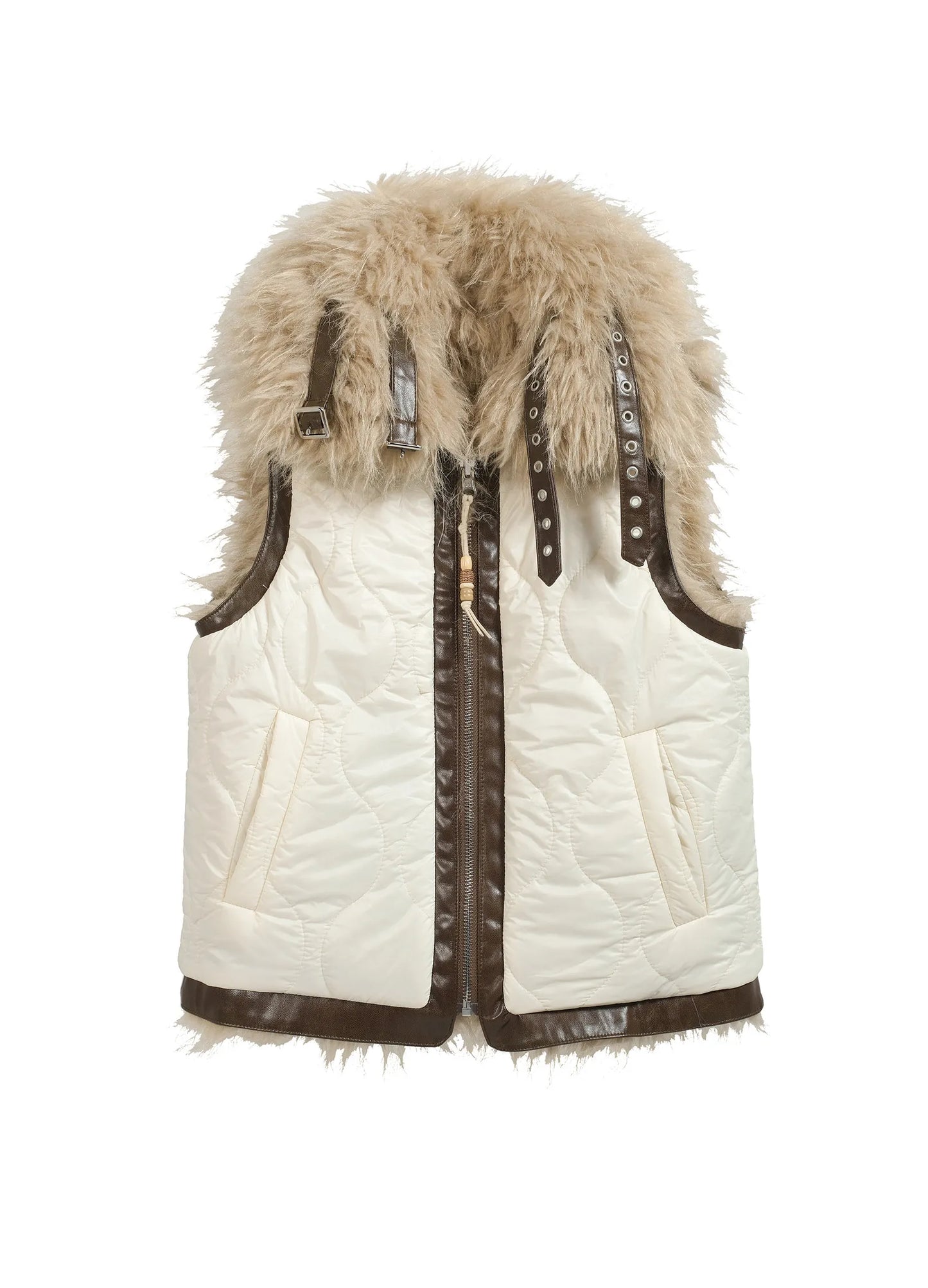 Reversible Faux Fur Vest