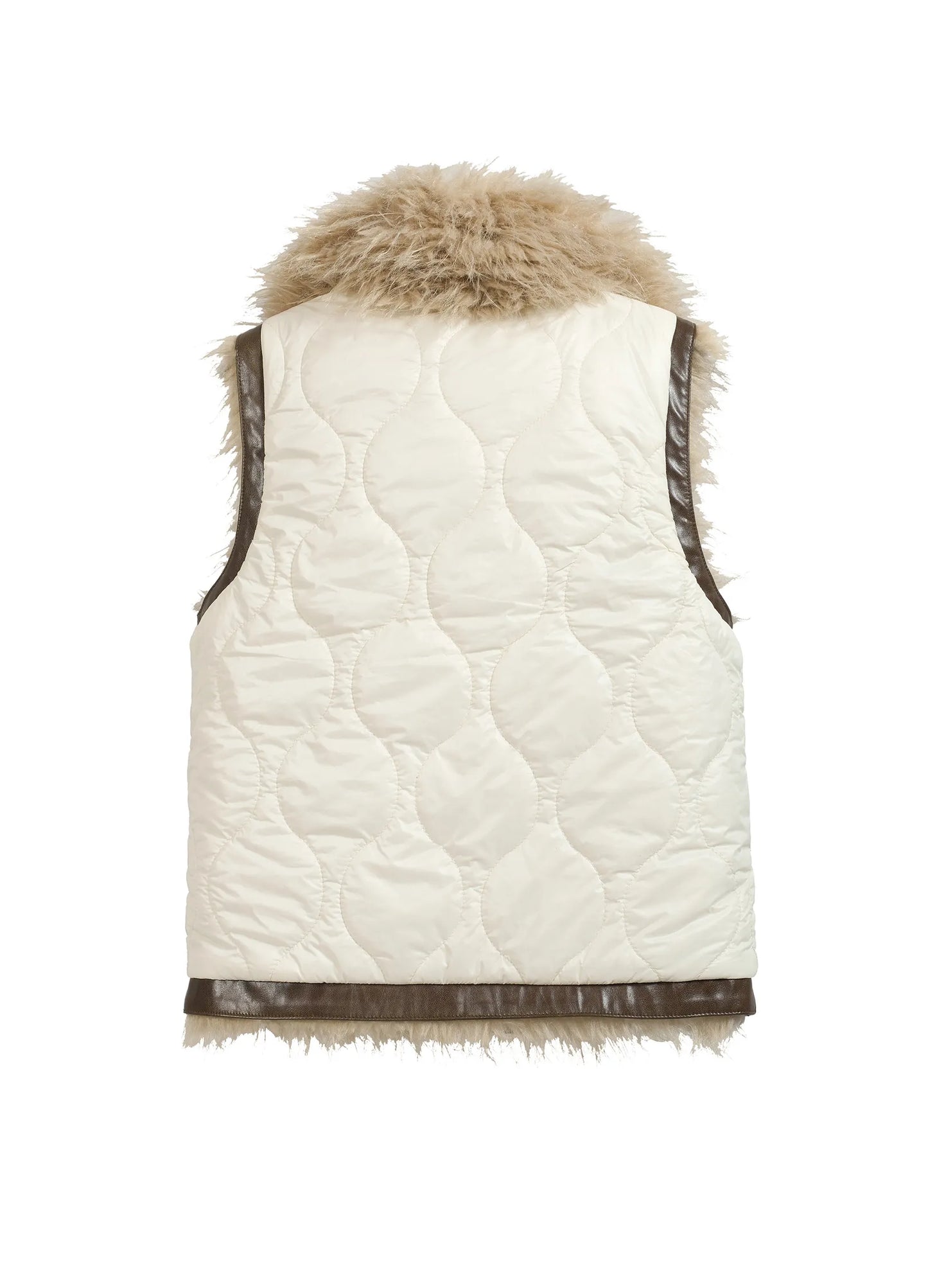 Reversible Faux Fur Vest