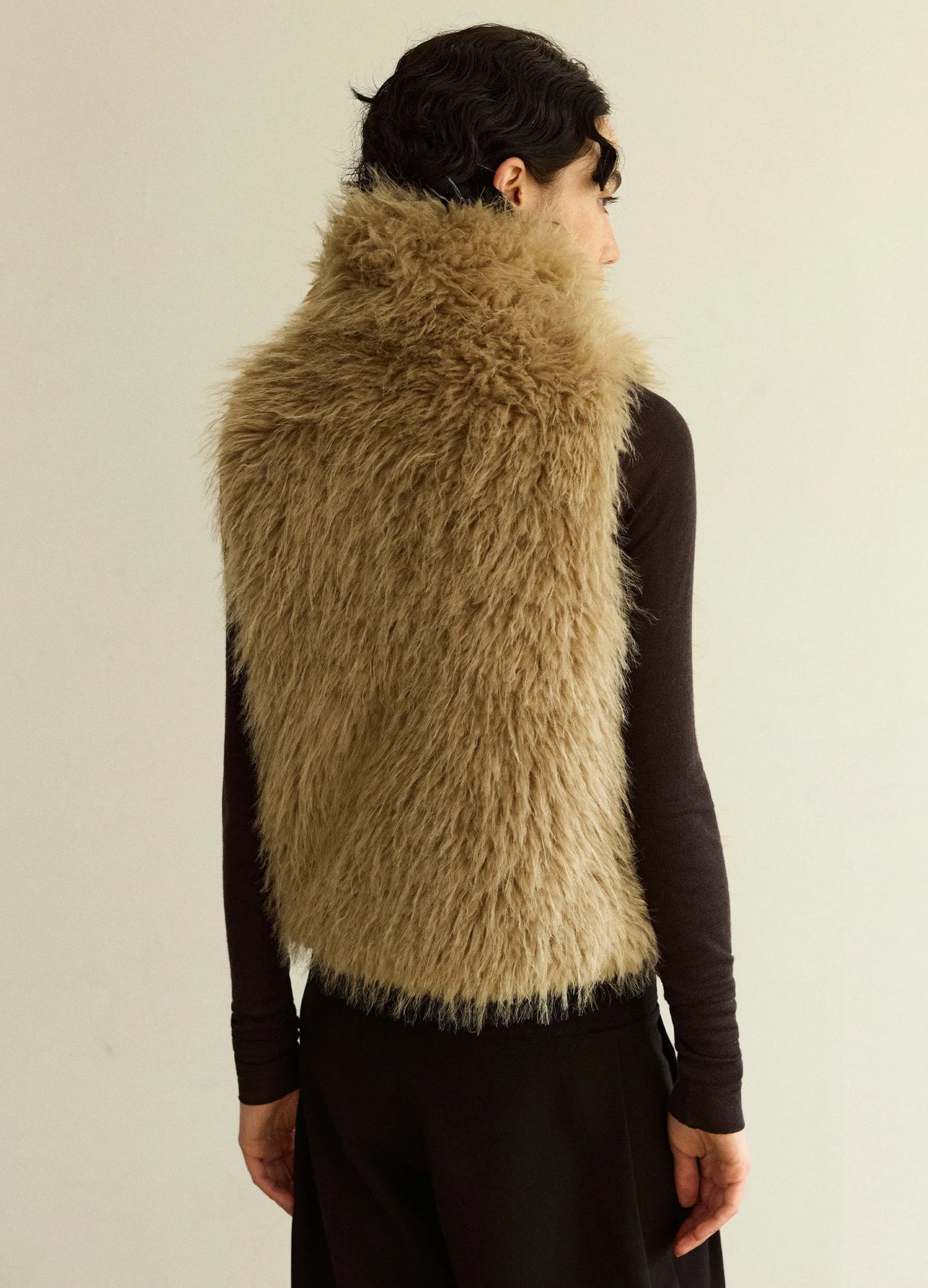 Reversible Faux Fur Vest