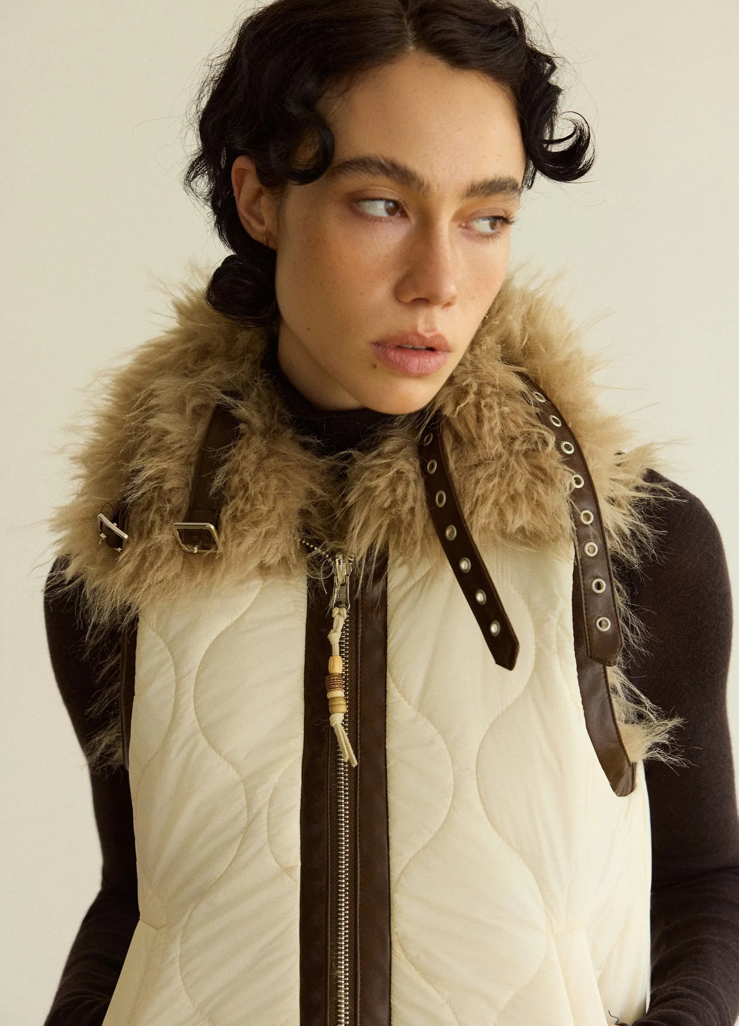 Reversible Faux Fur Vest