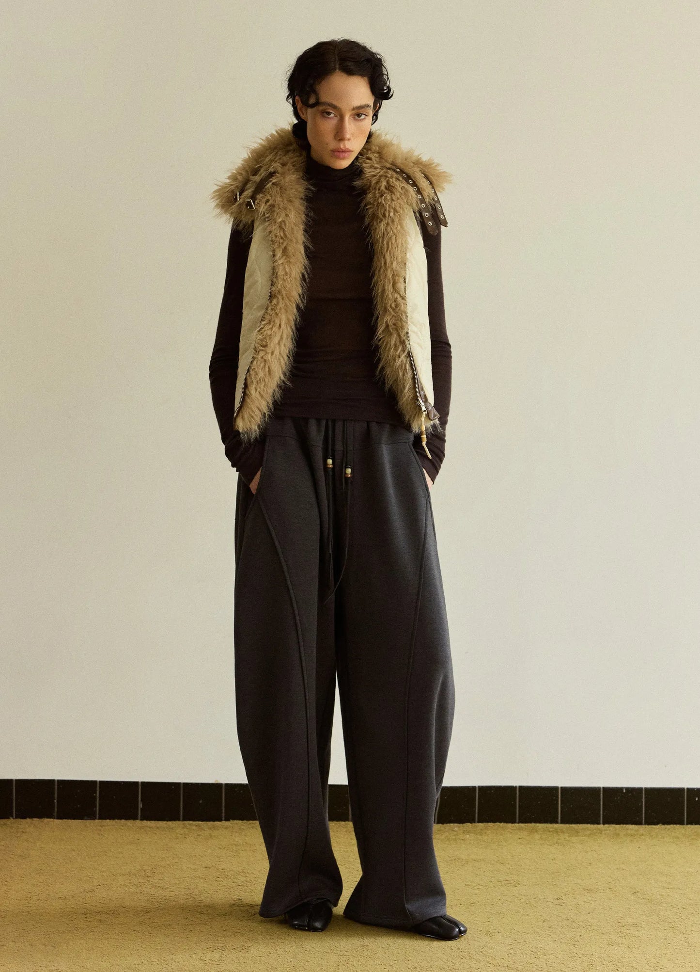 Reversible Faux Fur Vest