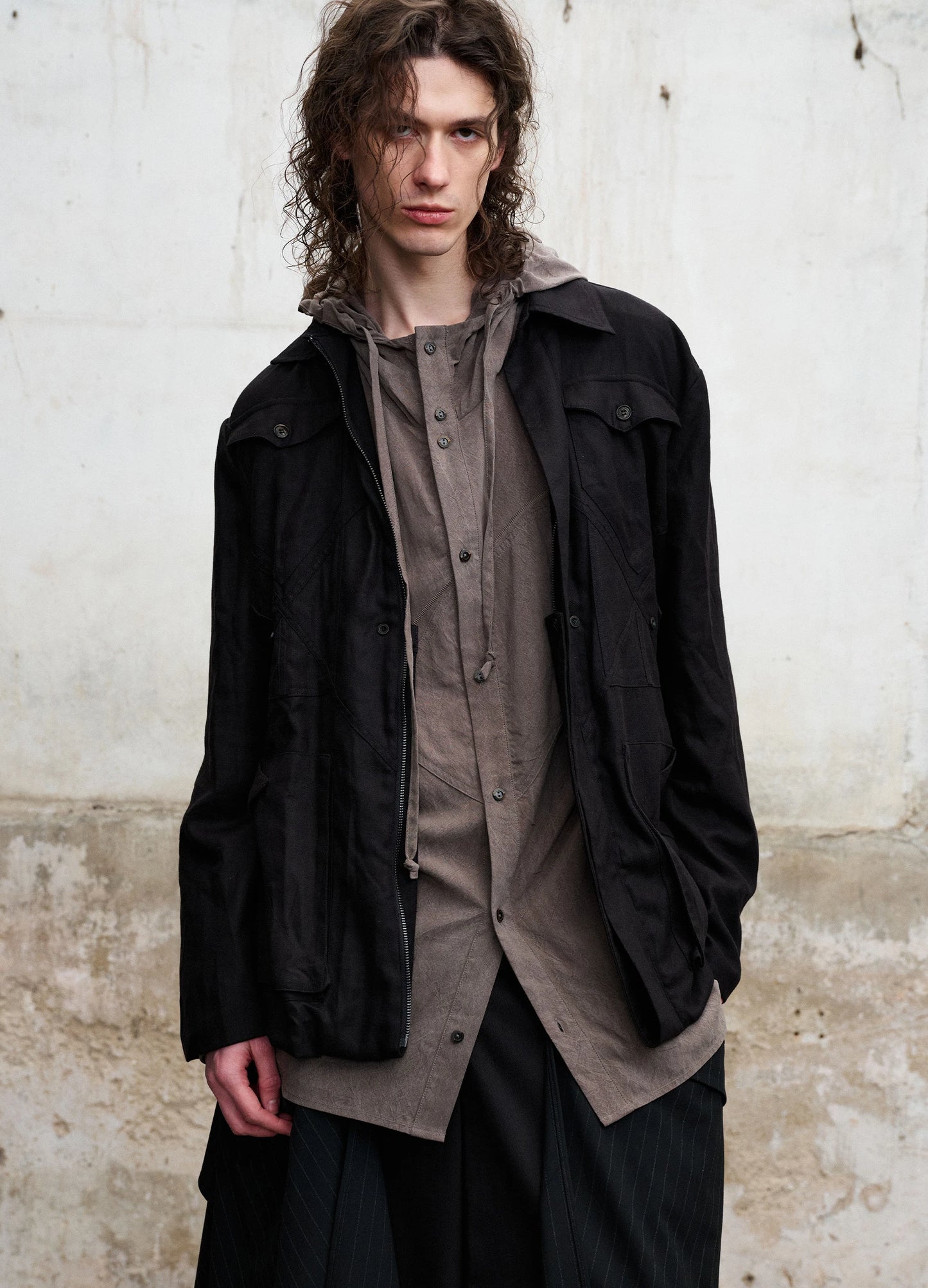 Reversible Twist Coat