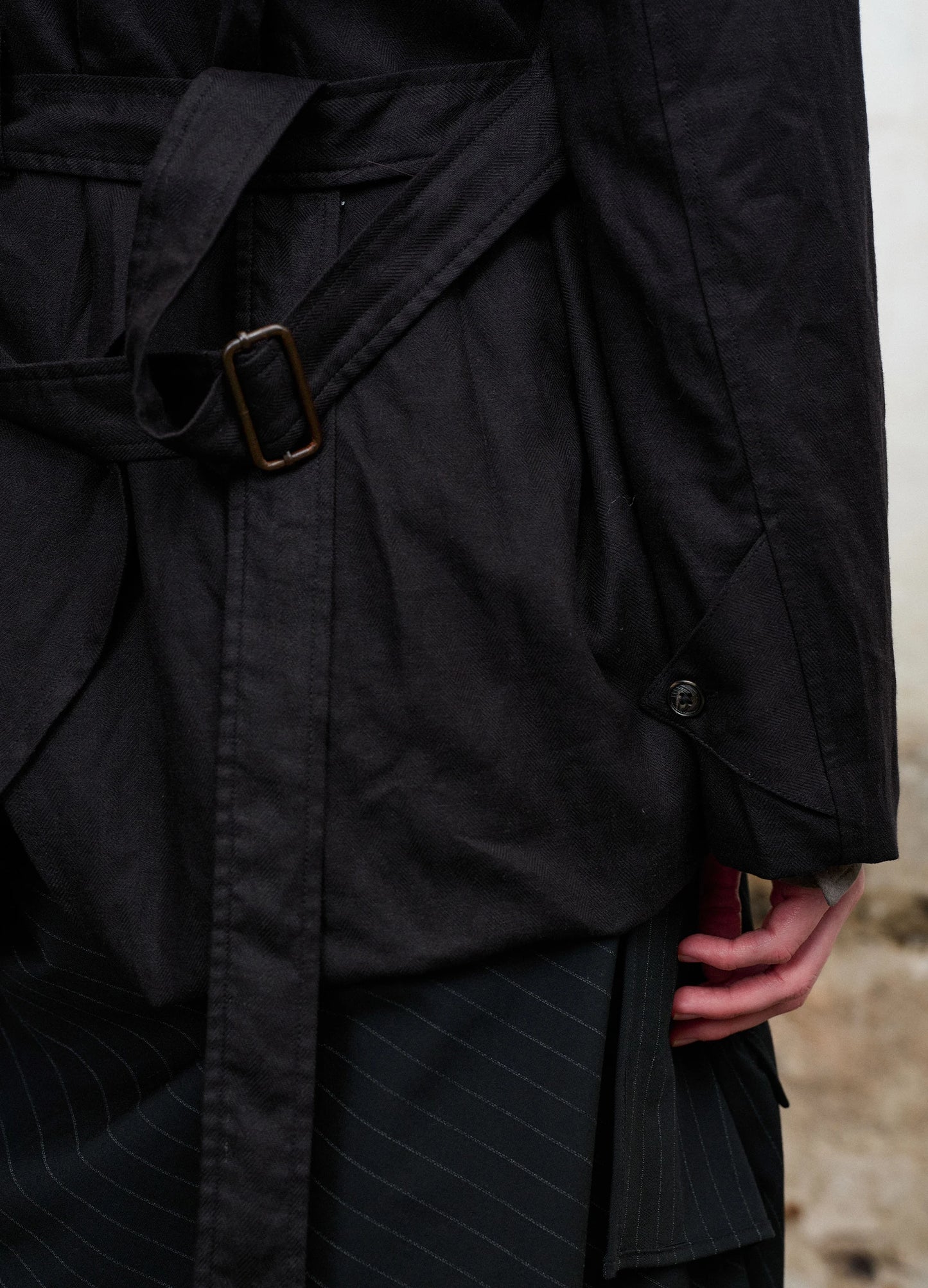 Reversible Twist Coat
