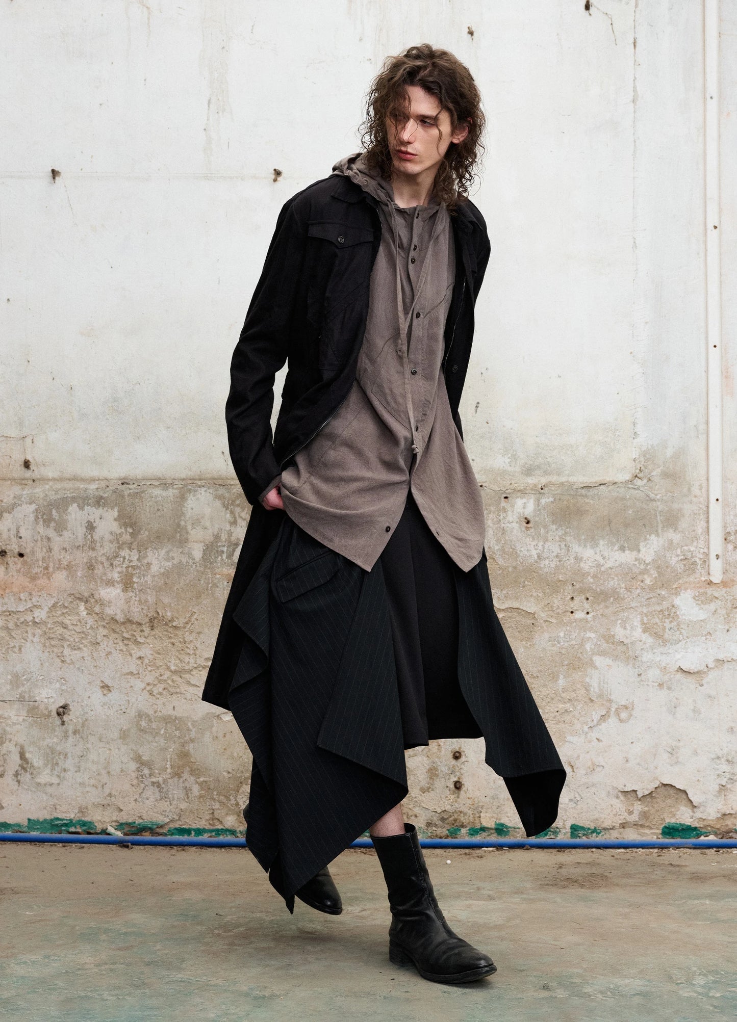 Reversible Twist Coat