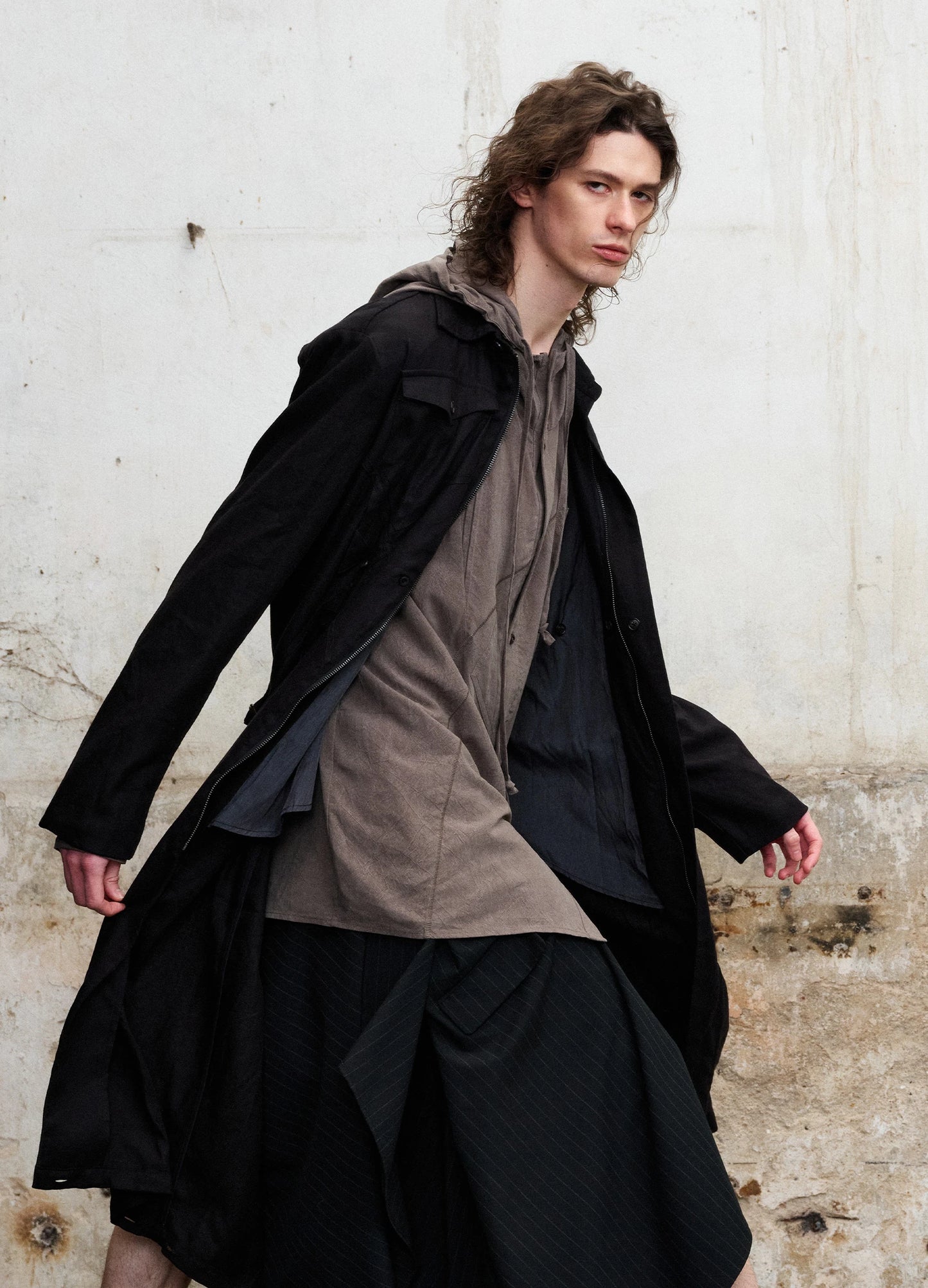 Reversible Twist Coat